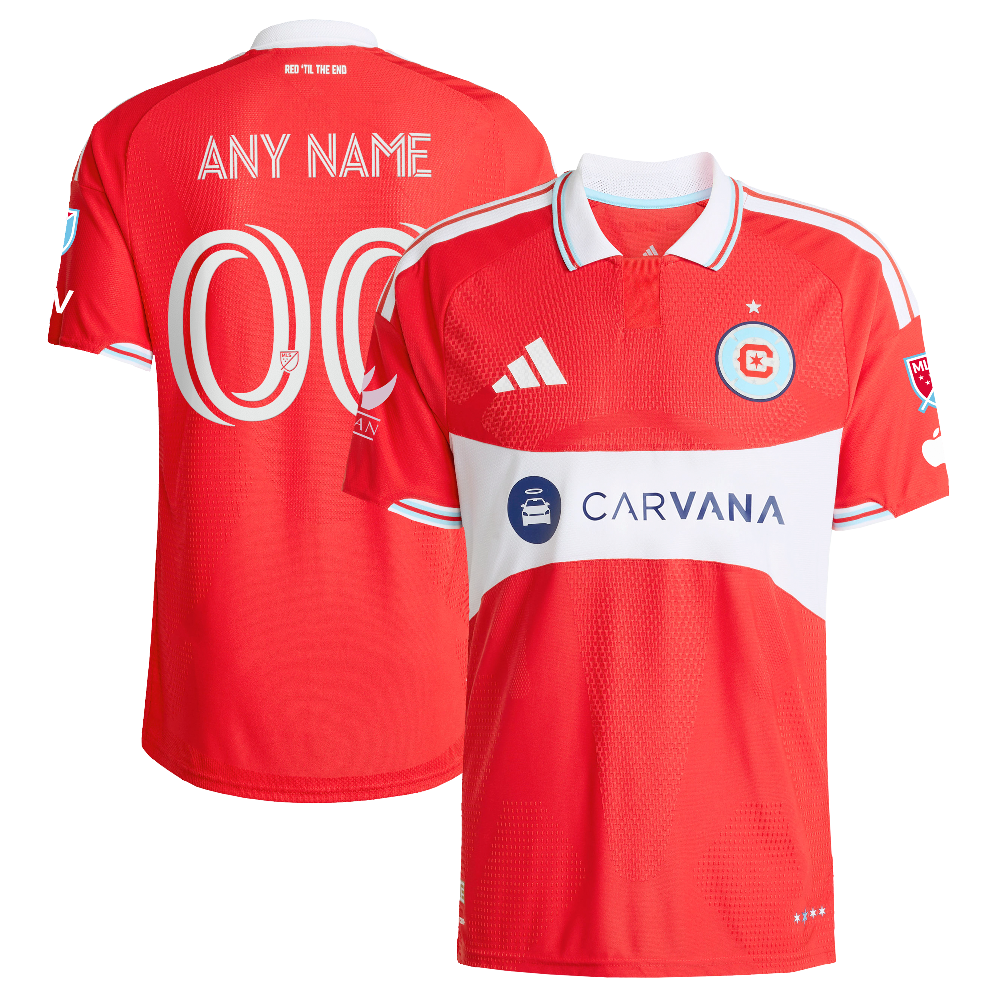 Chicago Fire 2026 Forever Red On-Field Patch Custom Jersey - Red