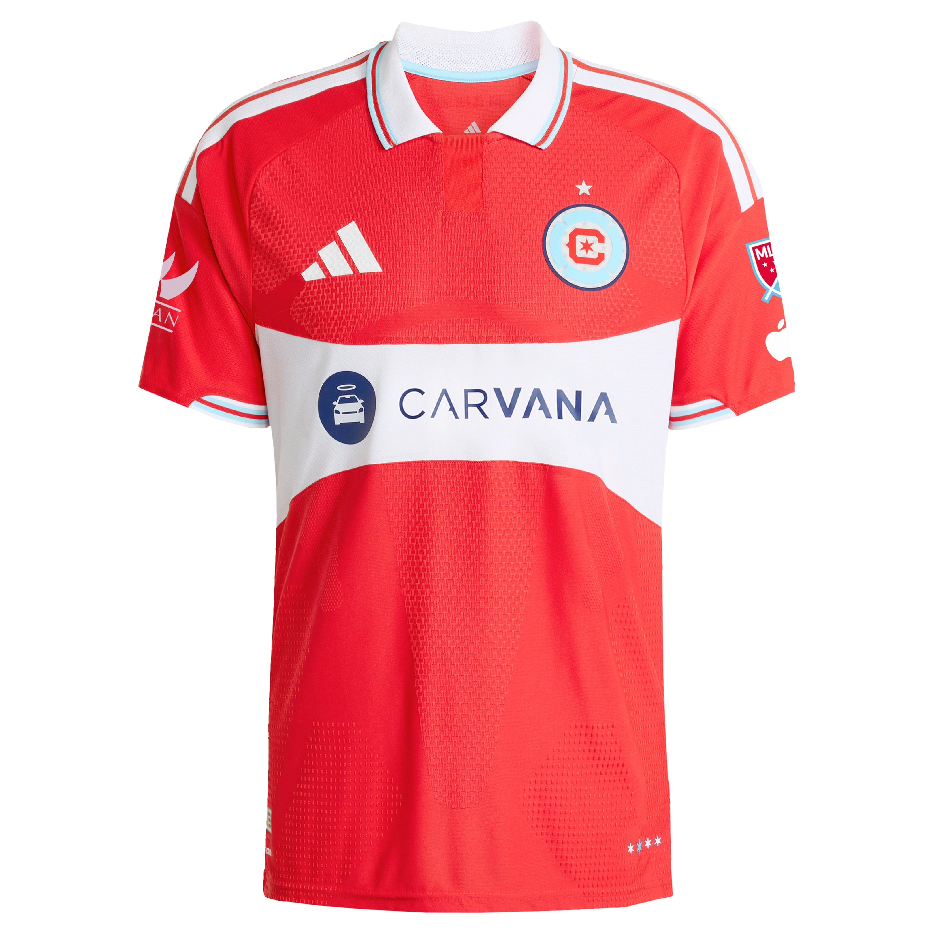 Chicago Fire 2026 Forever Red On-Field Patch Jersey – Red