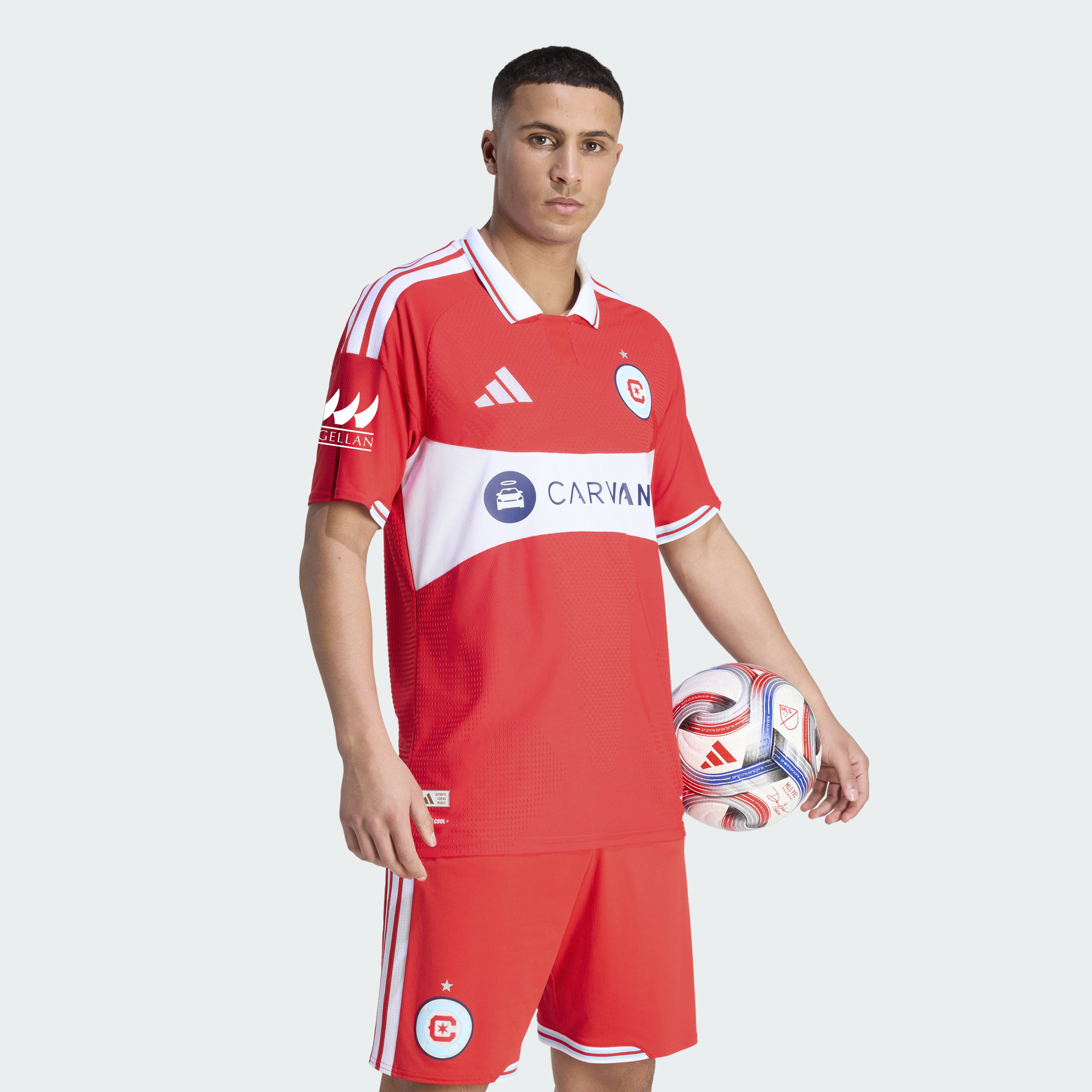 Chicago Fire 2026 Forever Red On-Field Patch Jersey - Red