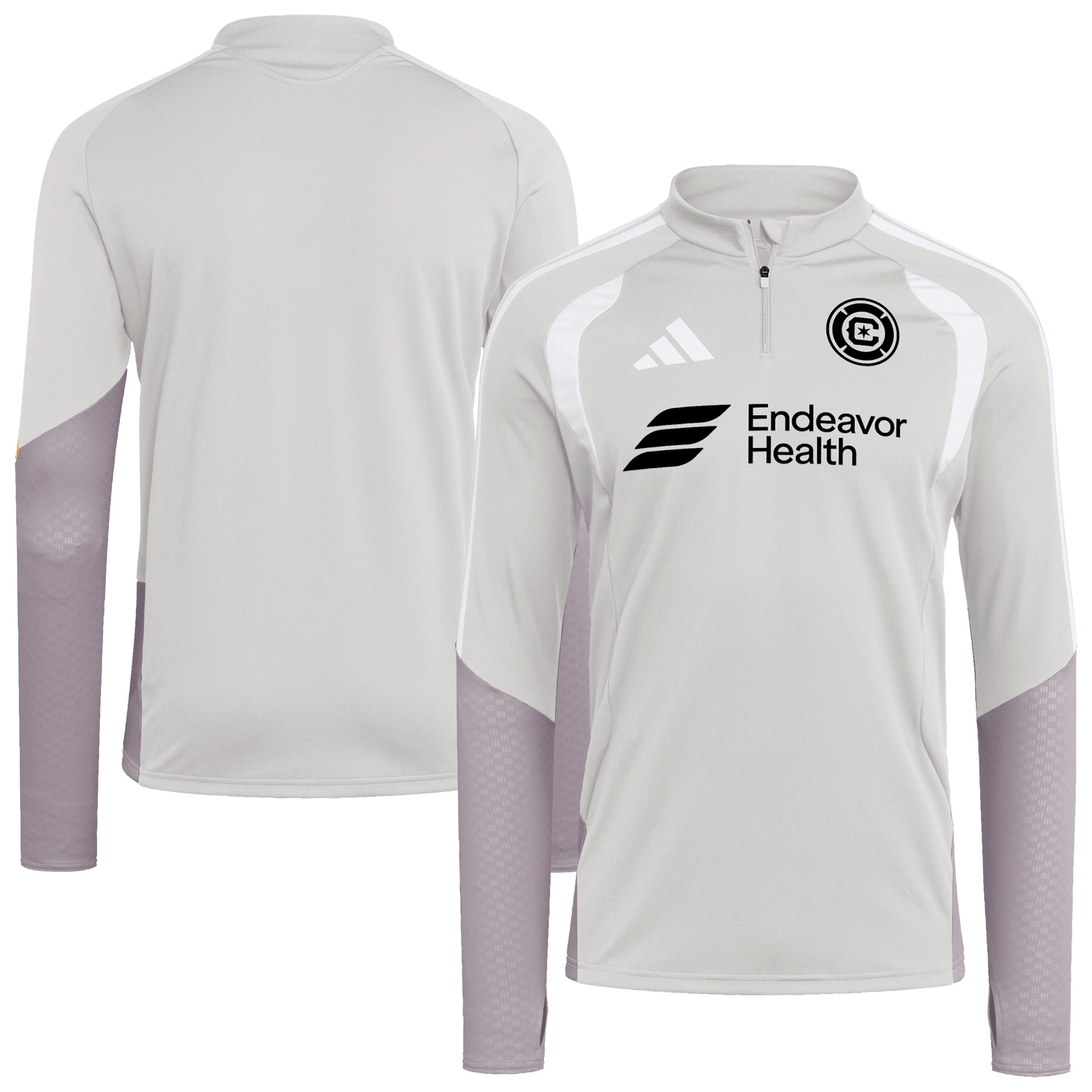 Chicago Fire 2026 Tiro Competition Quarter-Zip Training Top - Silver