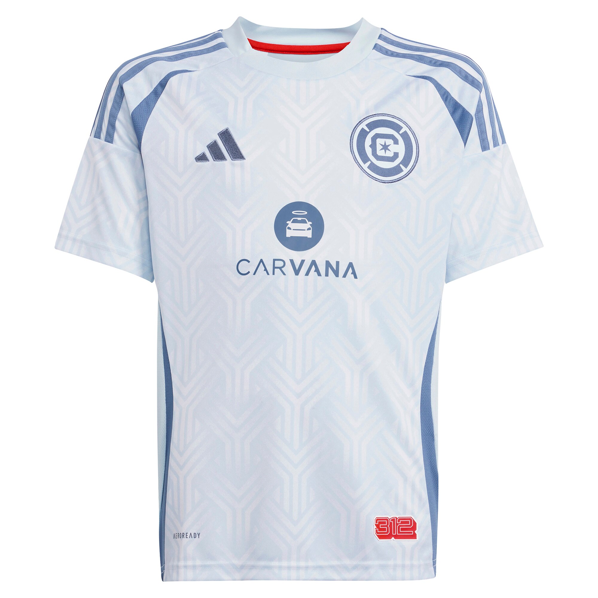 Alternative view of Chicago Fire Away Jersey - Adidas 2024 - Authentic