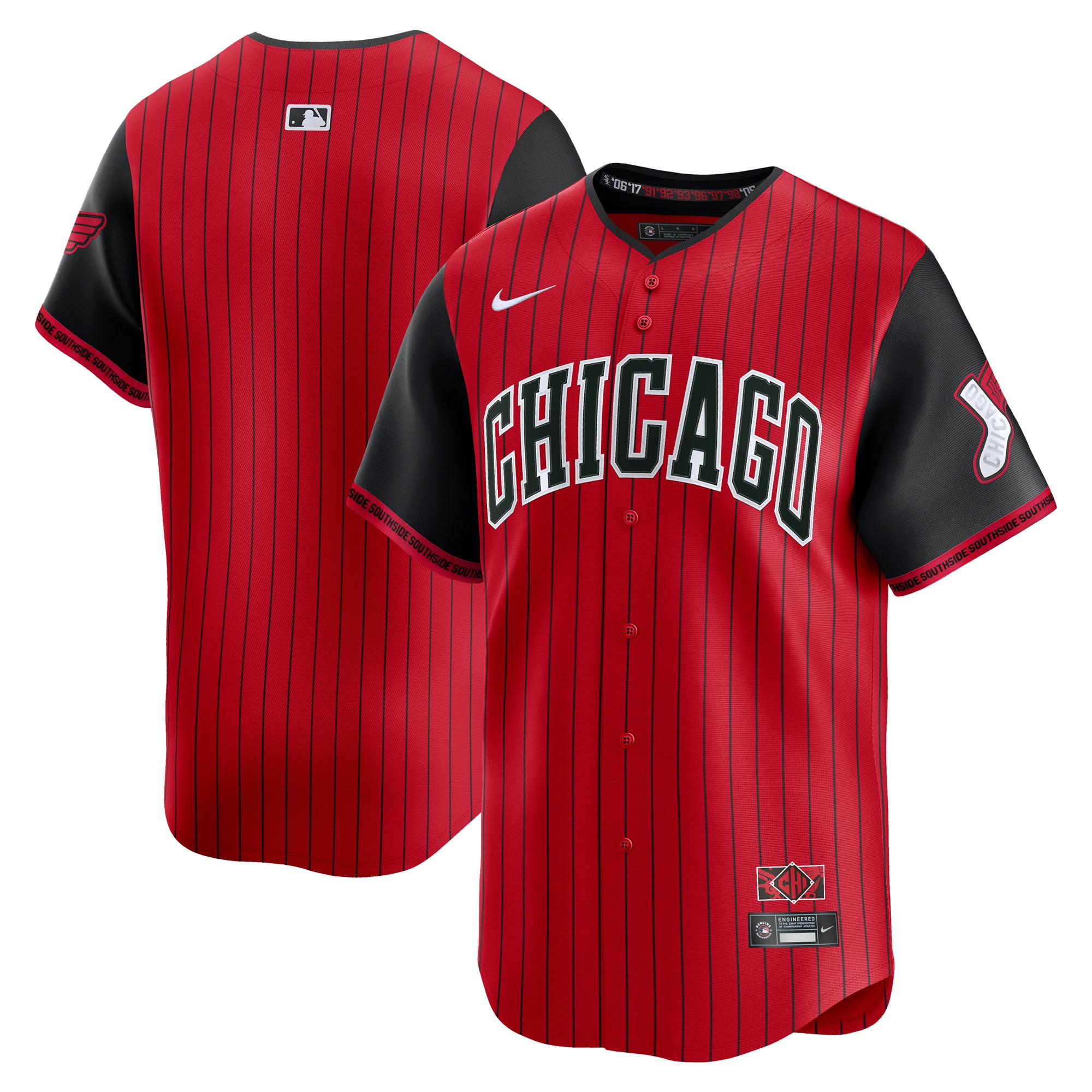 Chicago White Sox 2025 City Connect Limited Jersey - Red/Black