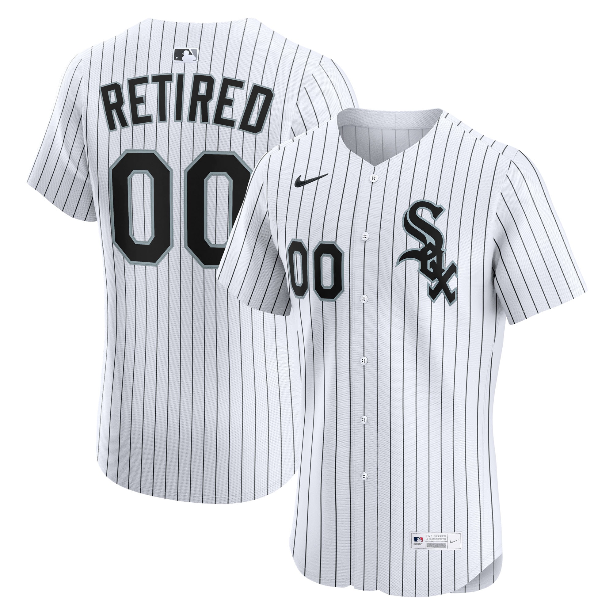 Chicago White Sox Home Elite Pick-A-Player Retired Roster Jersey - White