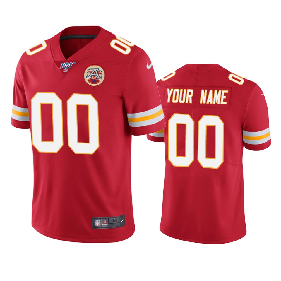 Chiefs Red Custom Jersey nike - Nike Chiefs Red Custom Jersey 2