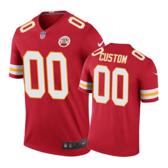 Chiefs Red Custom Jersey nike - Nike Chiefs Red Custom Jersey