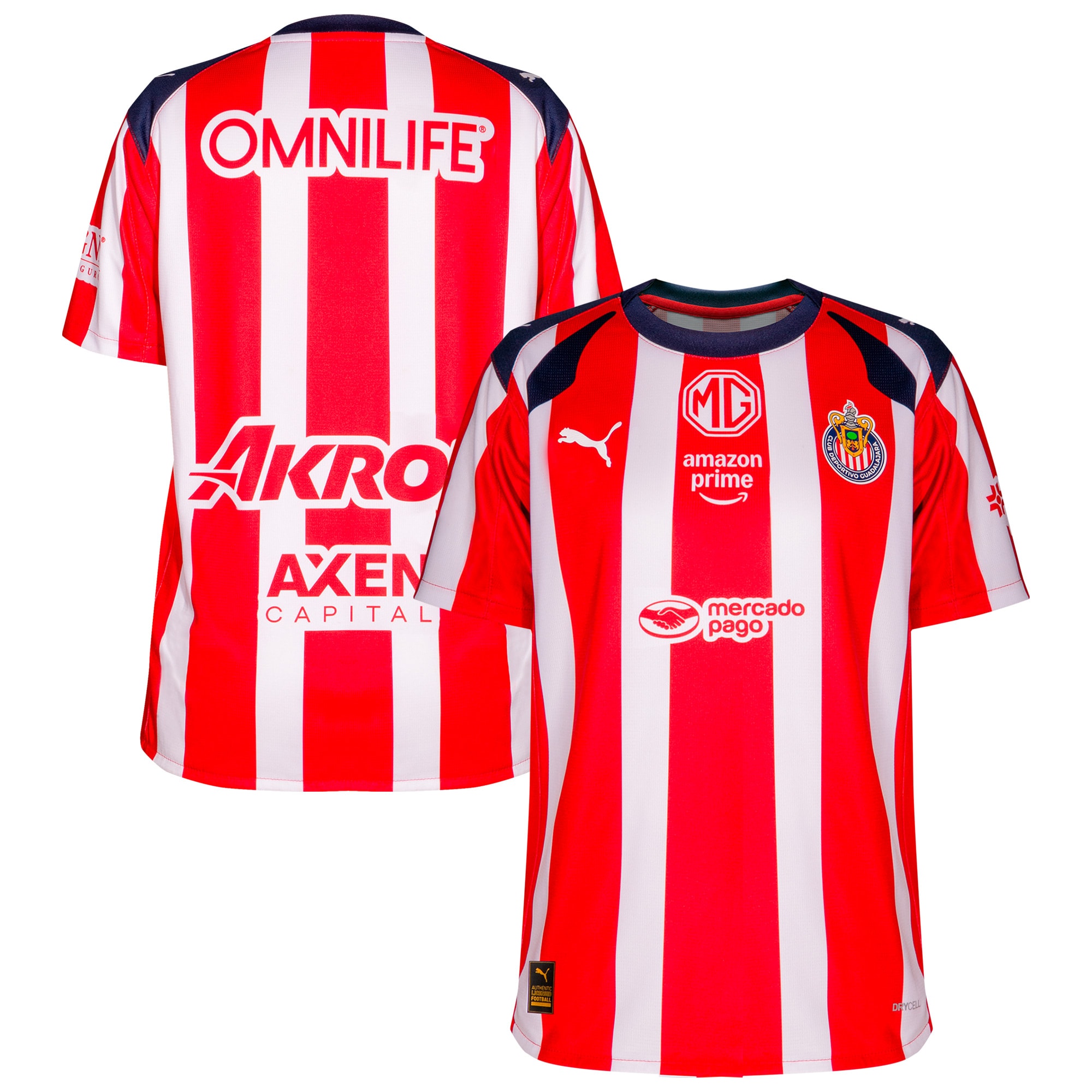 Chivas Puma Youth 2025/26 Home Jersey - Red