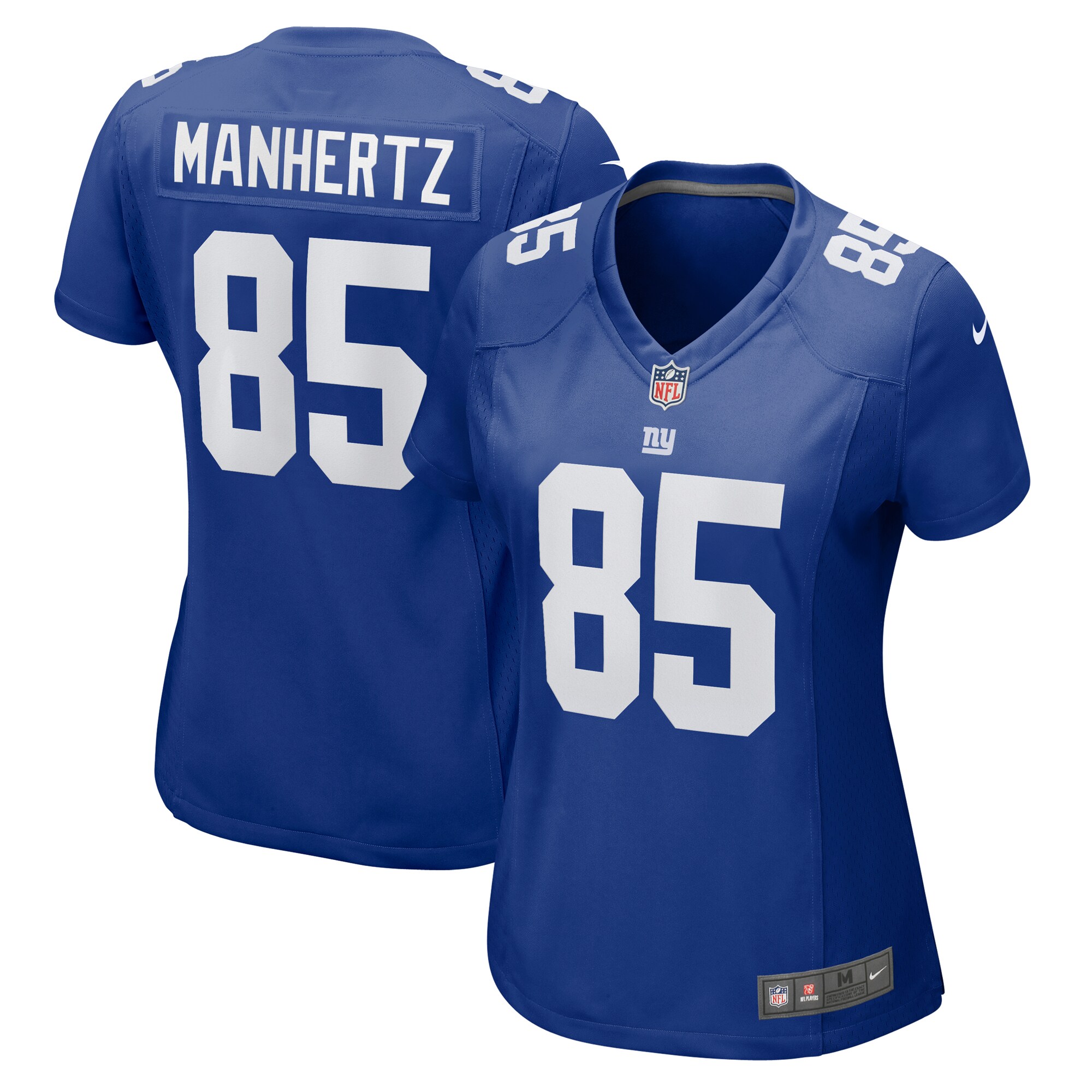 Chris Manhertz New York Giants Women's Game Jersey - Royal