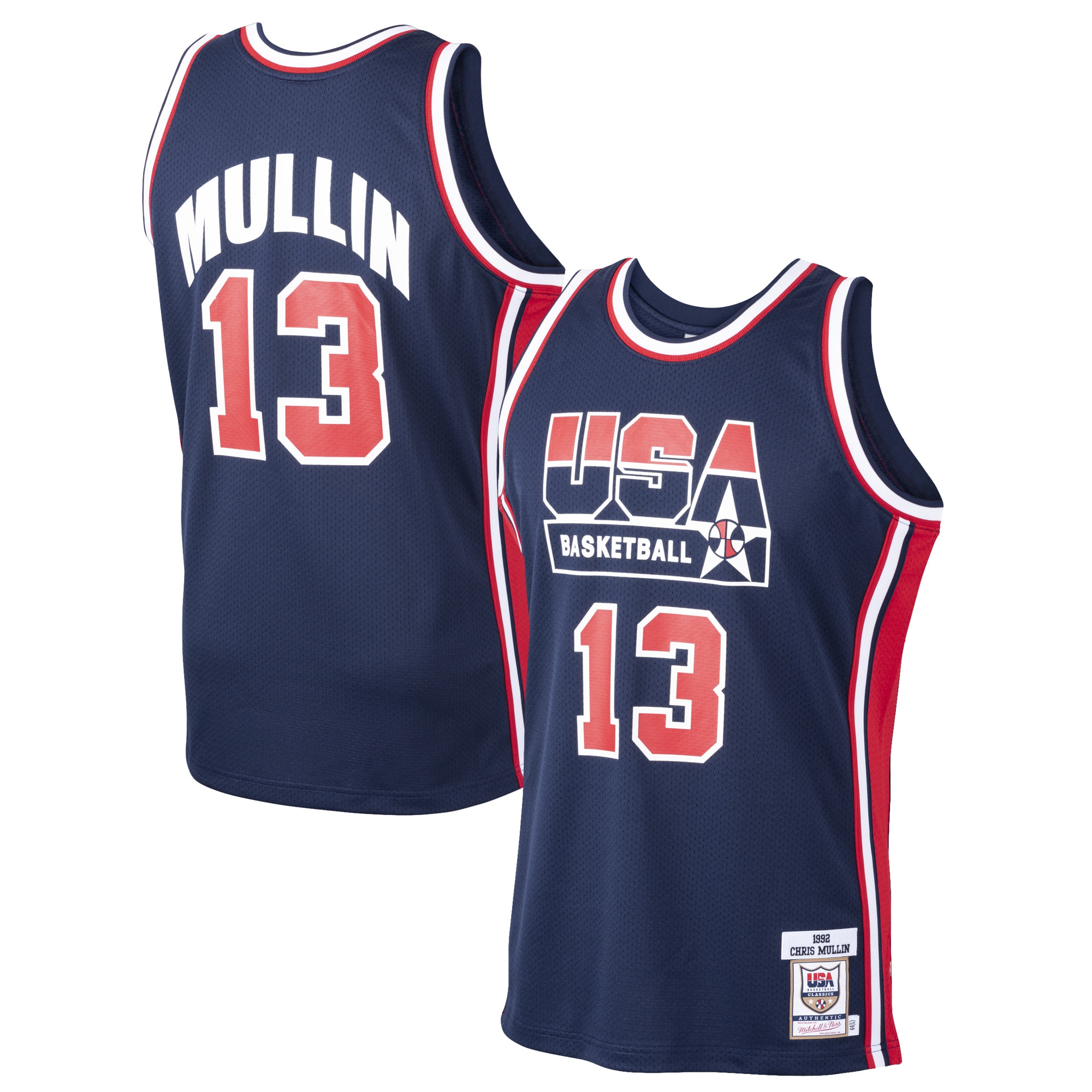 Chris Mullin USA Basketball 1992 Dream Team Jersey - Navy