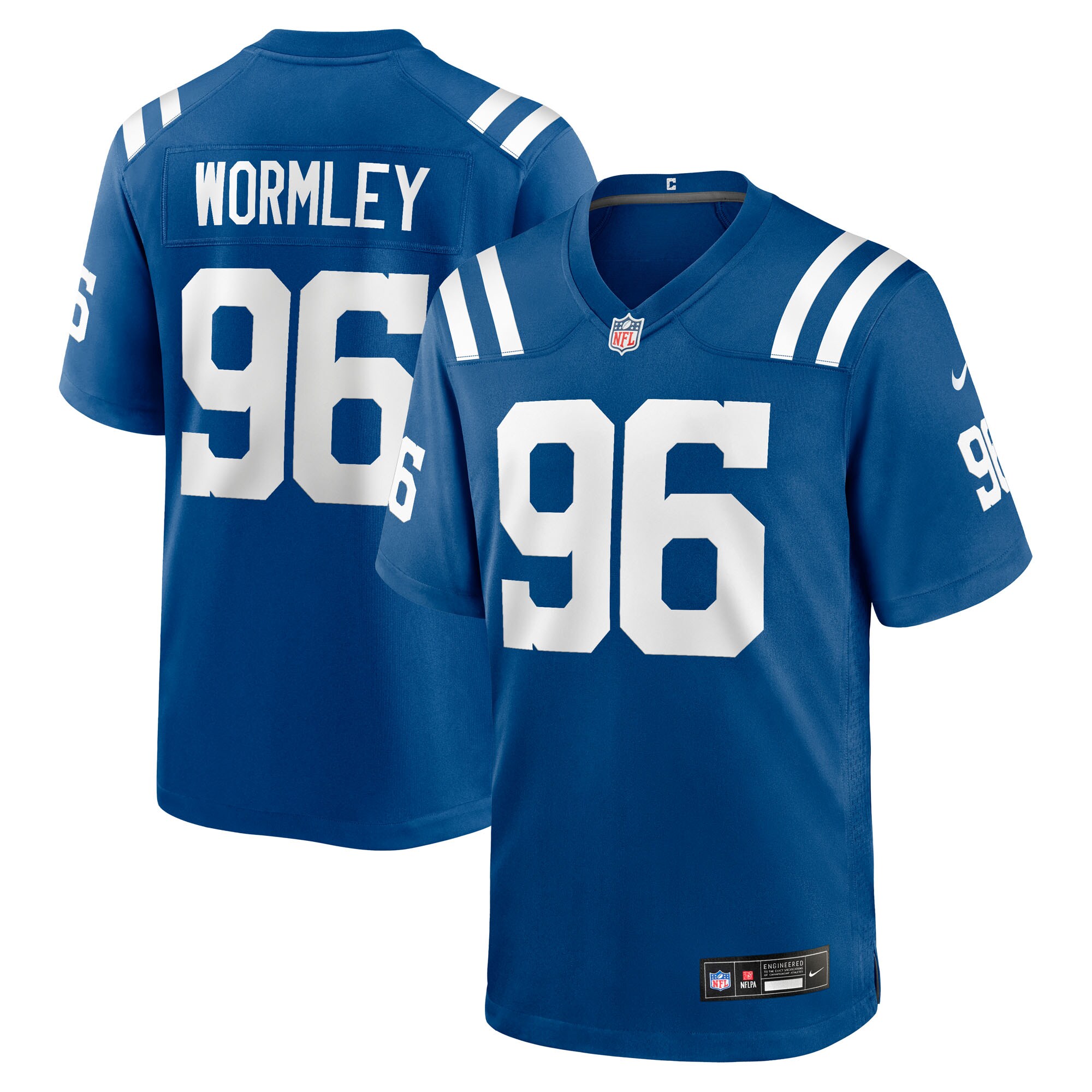 Chris Wormley Indianapolis Colts Team Game Jersey - Royal