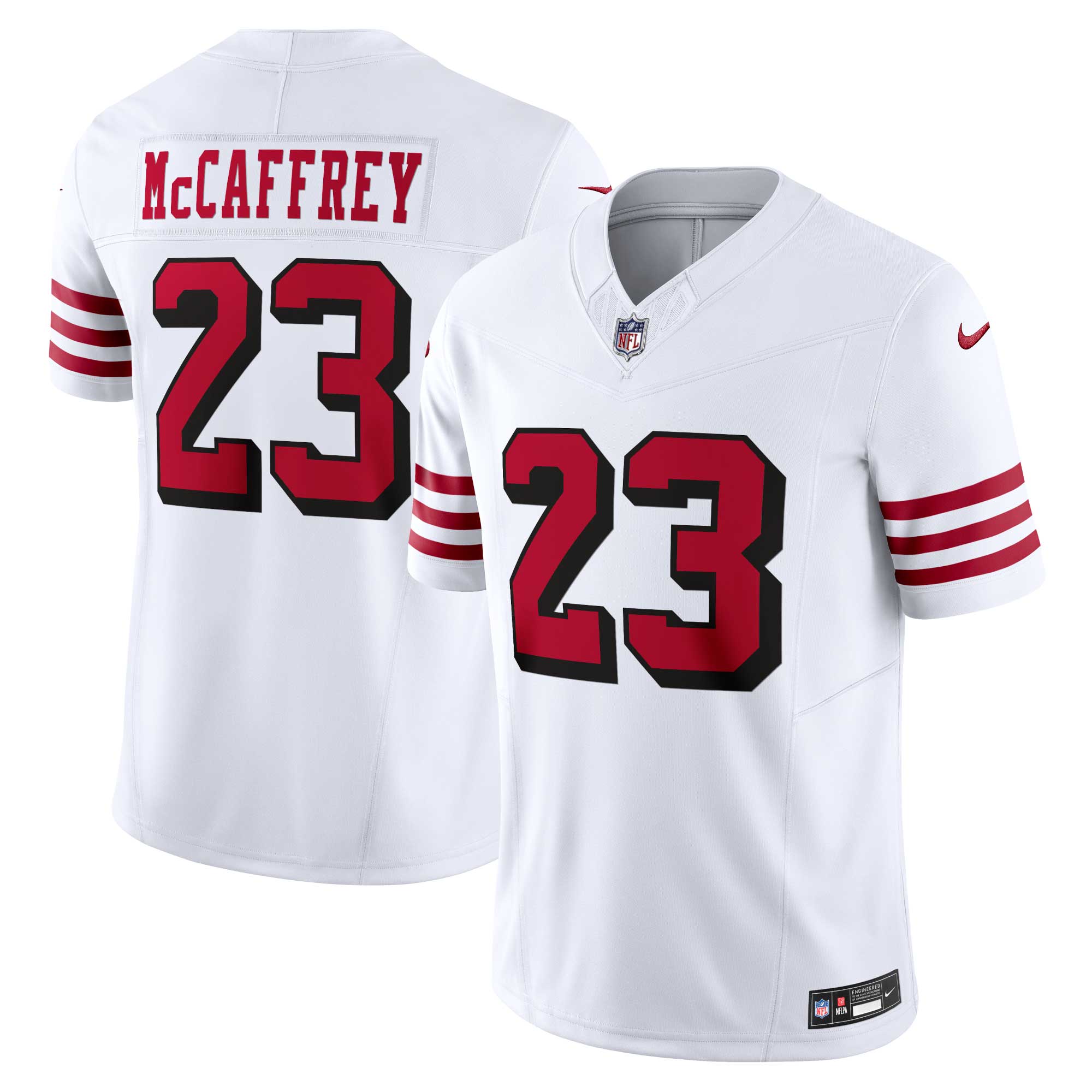 Christian McCaffrey San Francisco 49ers Vapor F.U.S.E. Limited 2nd Alternate Jersey