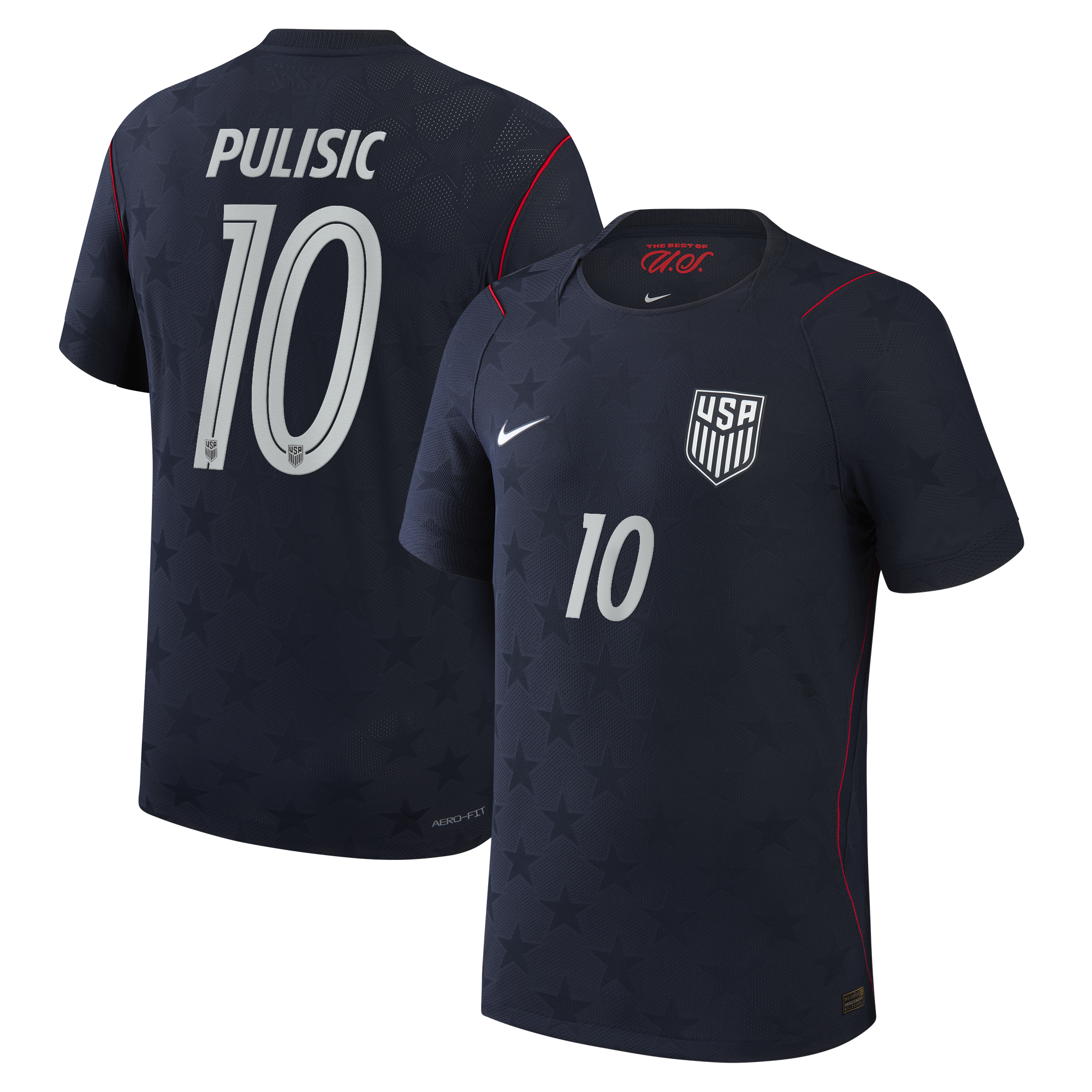 Christian Pulisic USMNT 2026 Away Match Jersey - Blue