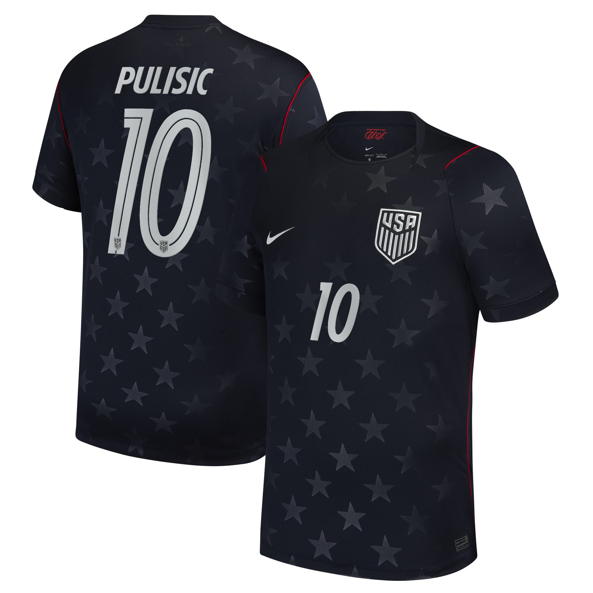 Christian Pulisic USMNT 2026 Away Stadium Jersey - Blue
