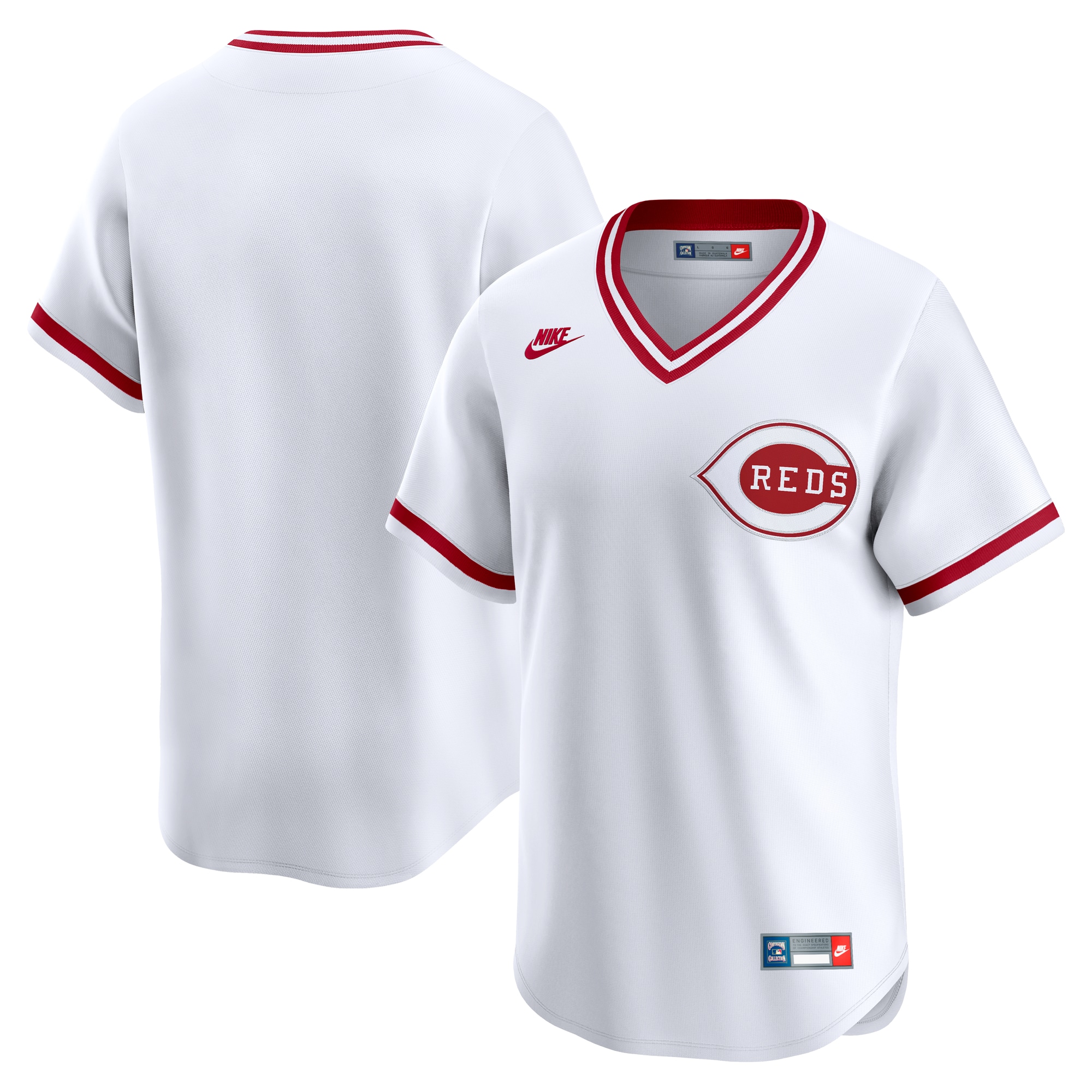 Cincinnati Reds Cooperstown Collection Limited Jersey - White