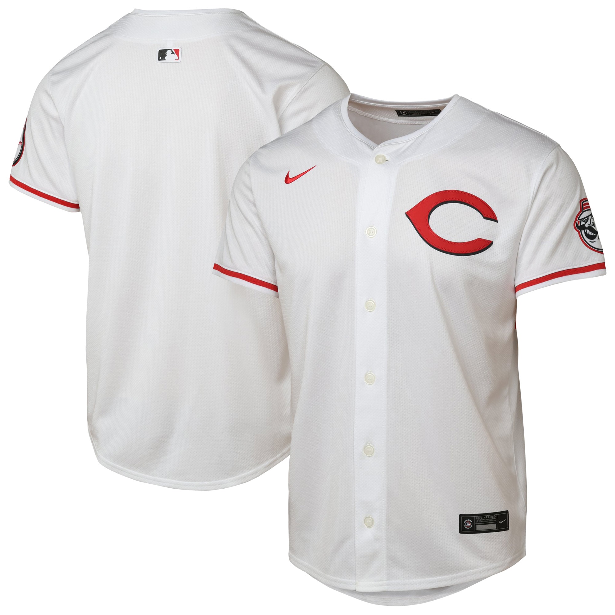 Cincinnati Reds Youth Alternate 2 Limited Jersey - White