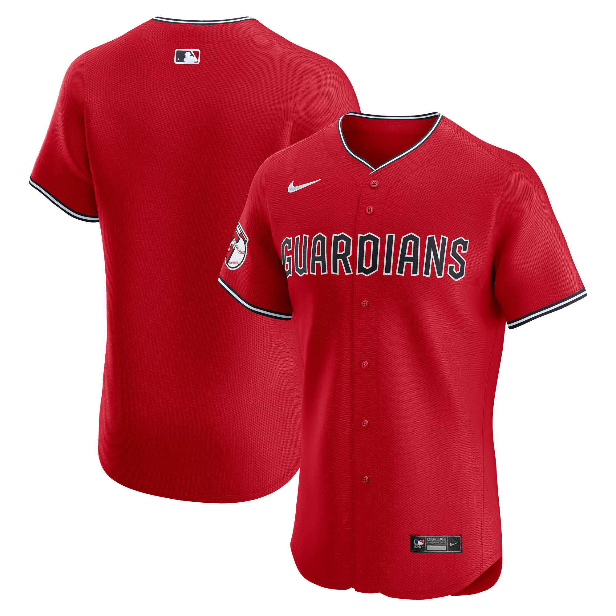 Cleveland Guardians Alternate Elite Jersey - Red