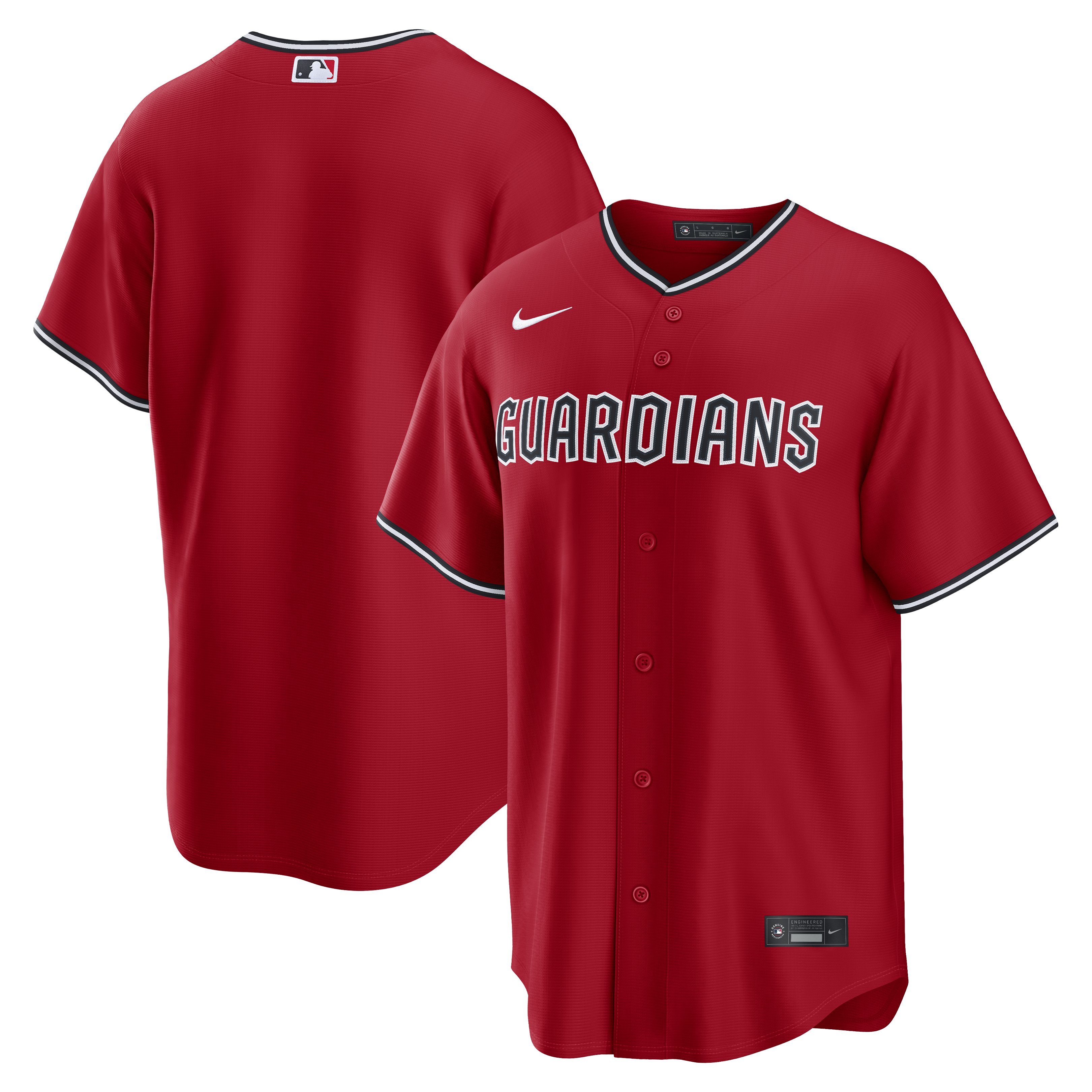 Cleveland Guardians Alternate Jersey - Red