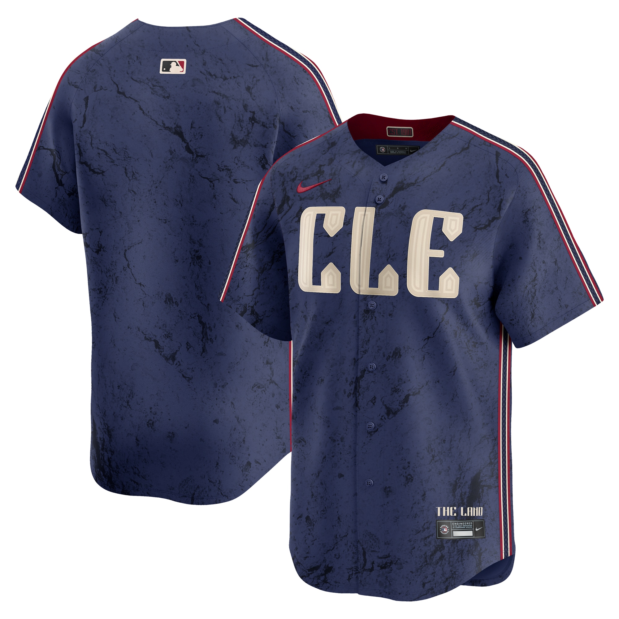 Cleveland Guardians City Connect Limited Jersey - Navy