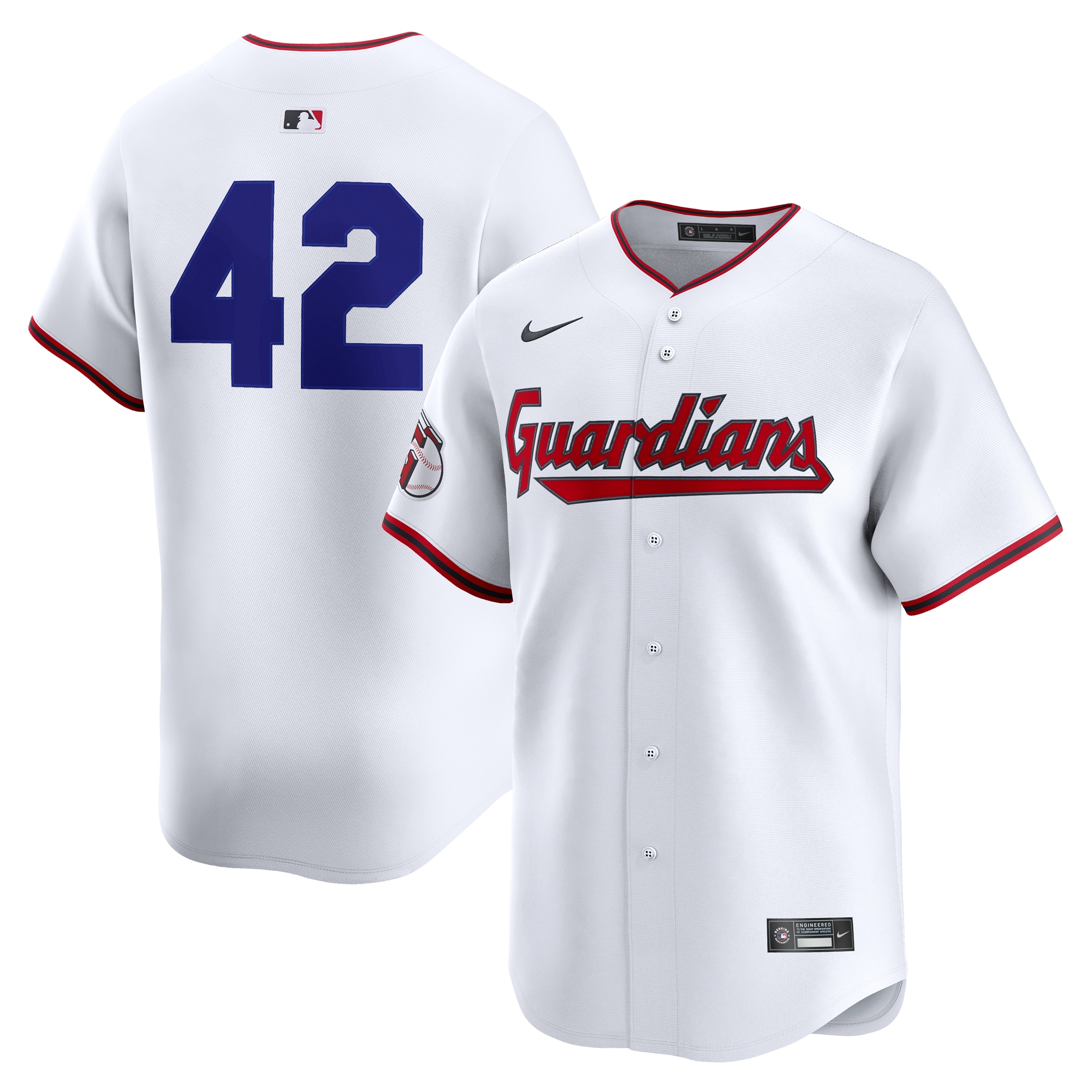Cleveland Guardians Home 2025 Jackie Robinson Day Limited Jersey – White