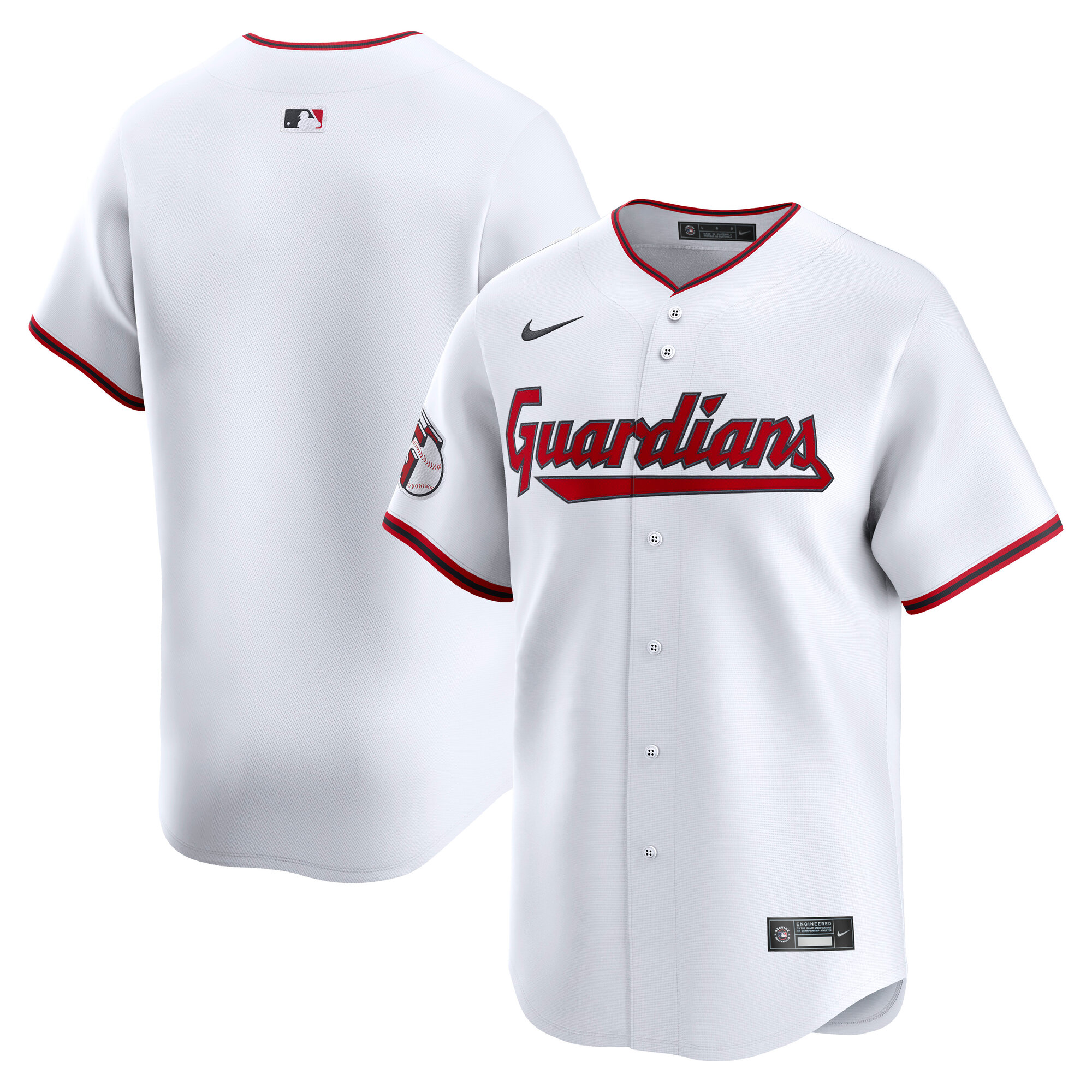 Cleveland Guardians Home Limited Jersey - White