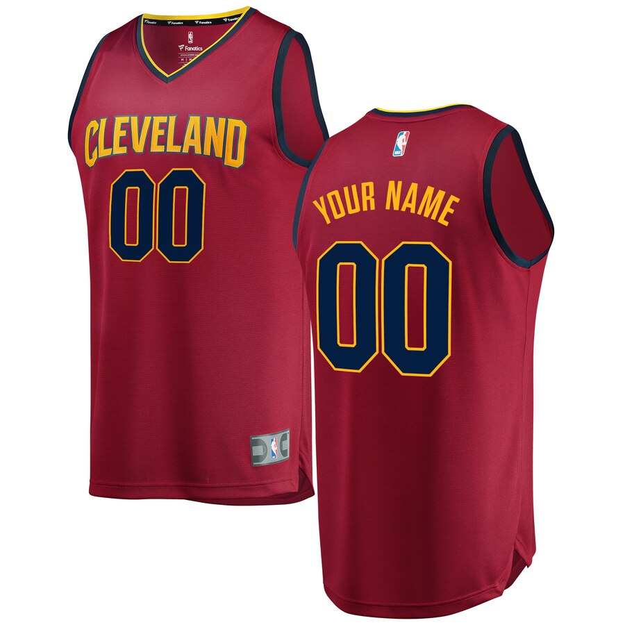 Cleveland Maroon Custom Jersey - Fanatics - Personalized Edition