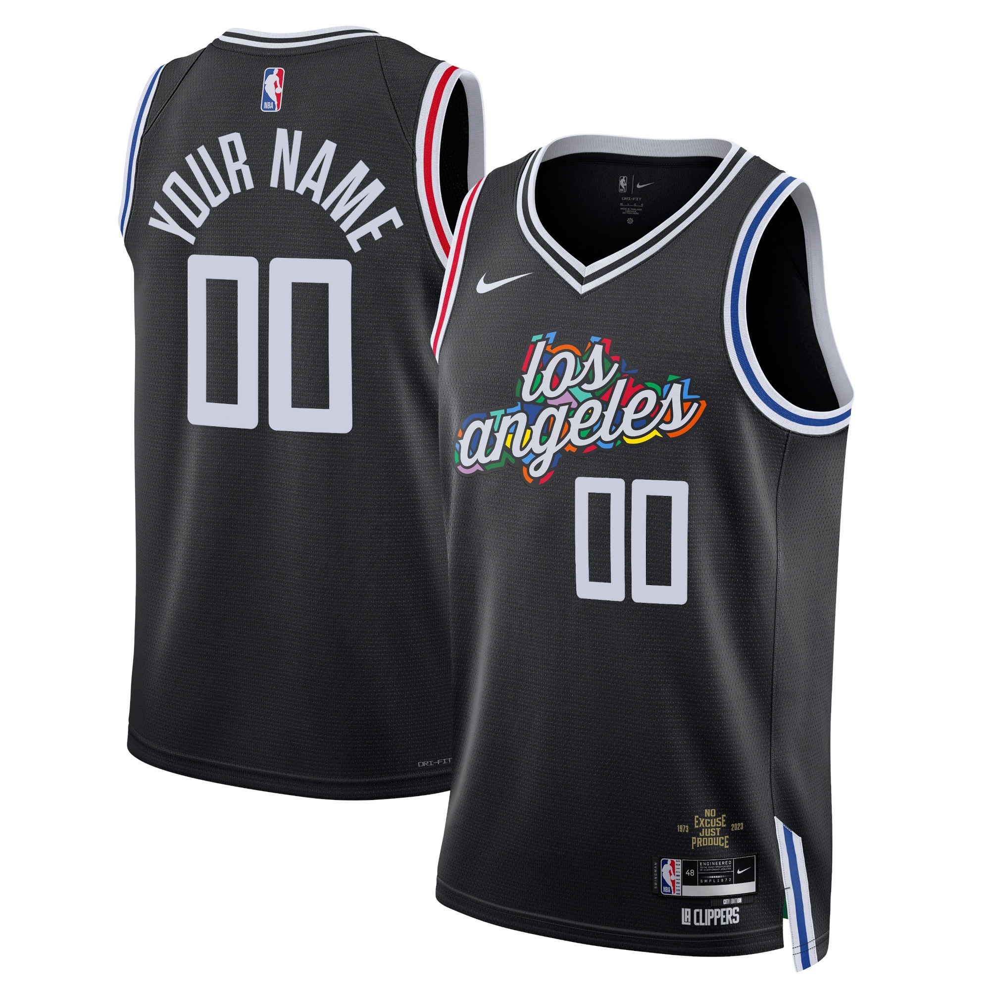 Clippers Black City Jersey - Nike Clippers Black City Edition Jersey