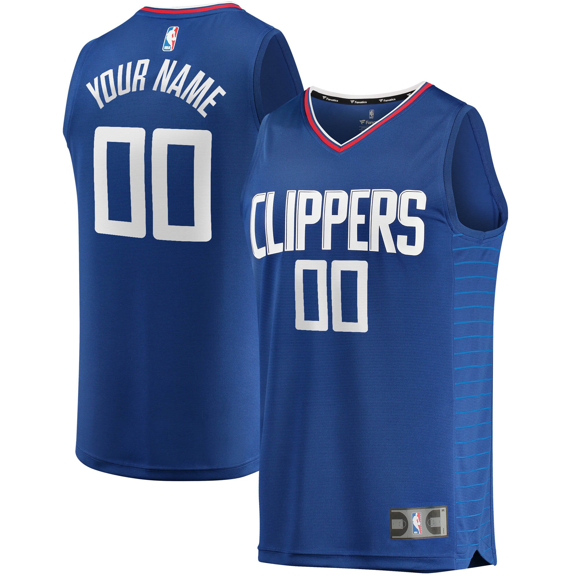 Clippers Blue Custom Jersey - Fanatics - Personalize Yours!