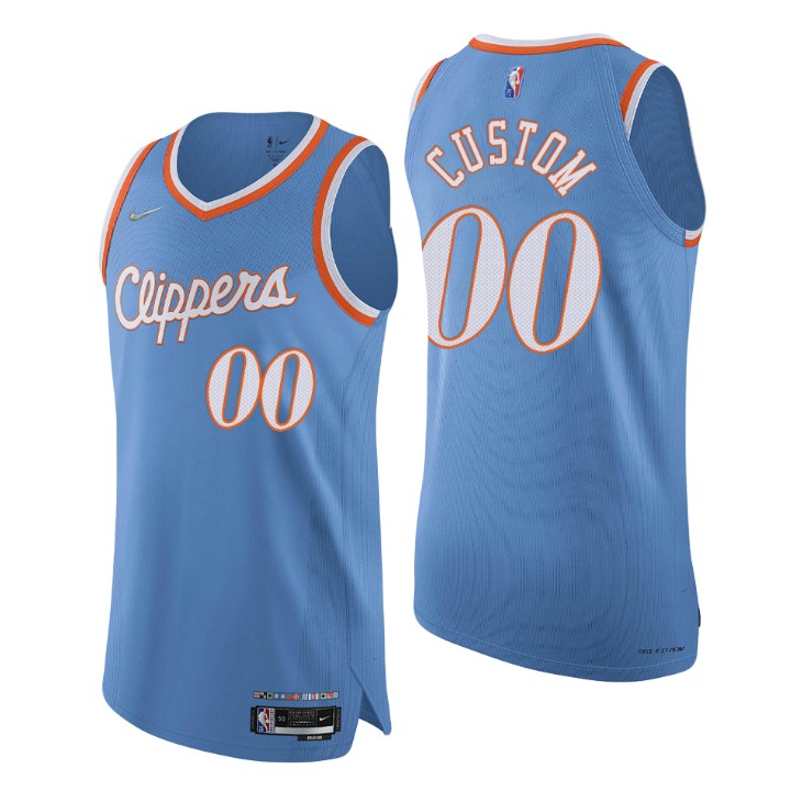 Clippers City Blue Jersey - Nike Clippers City Edition Custom Sky Blue