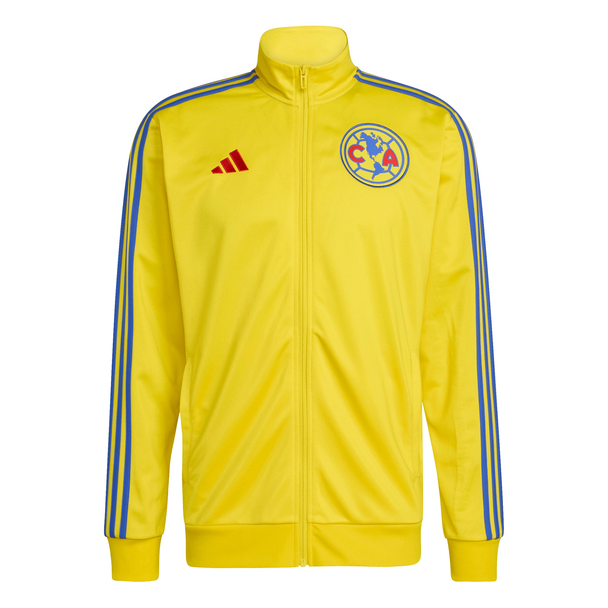 Club America 2025/26 DNA Alphaskin Full-Zip Track Jacket – Yellow