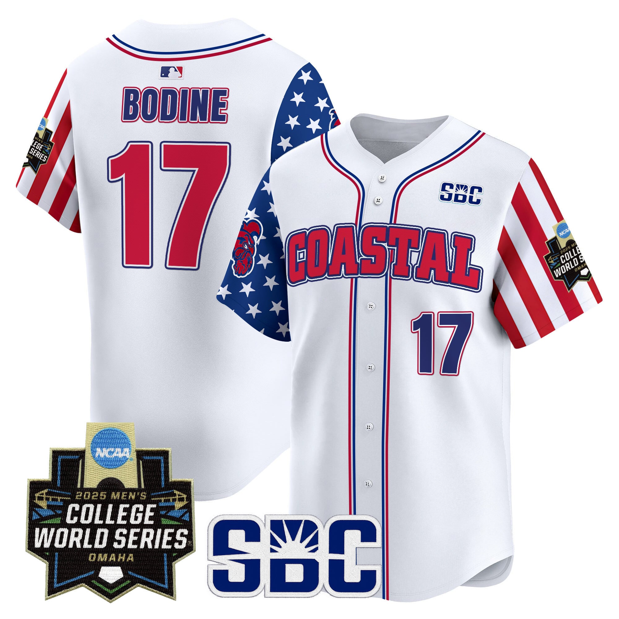 Coastal Carolina Bodine Jersey - Coastal Carolina Bodine #17 Jersey