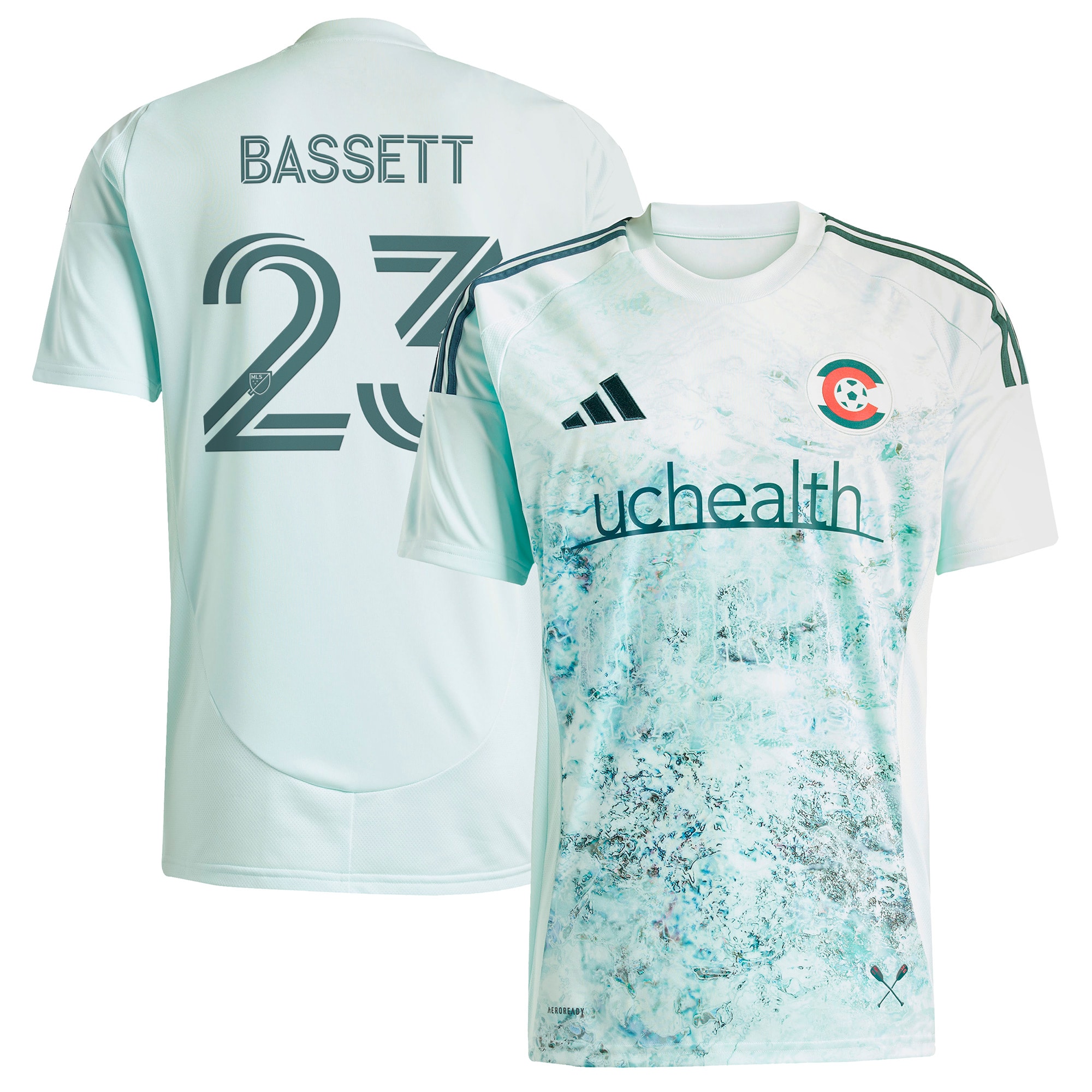 Cole Bassett Colorado Rapids 2025 Headwaters Player Jersey - Green