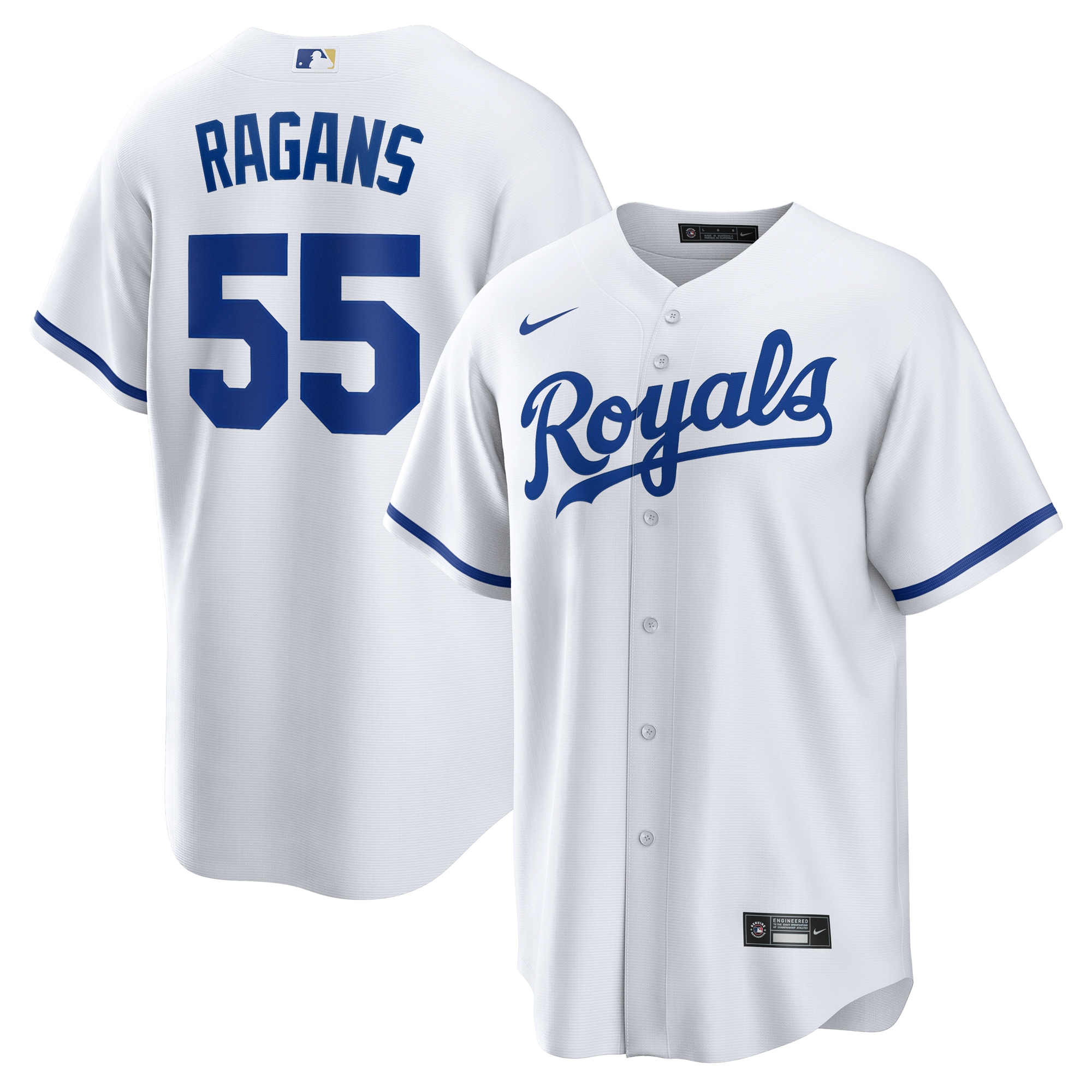 Cole Ragans Kansas City Royals Home Jersey - White
