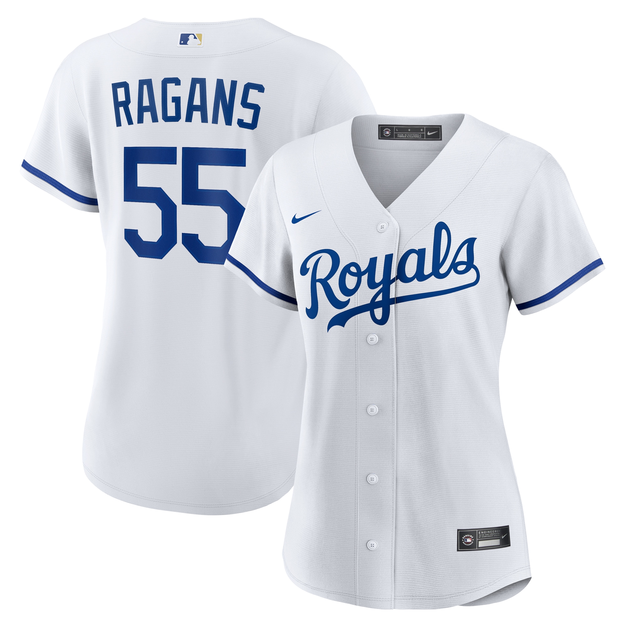 Cole Ragans Kansas City Royals Women's Home Jersey - White