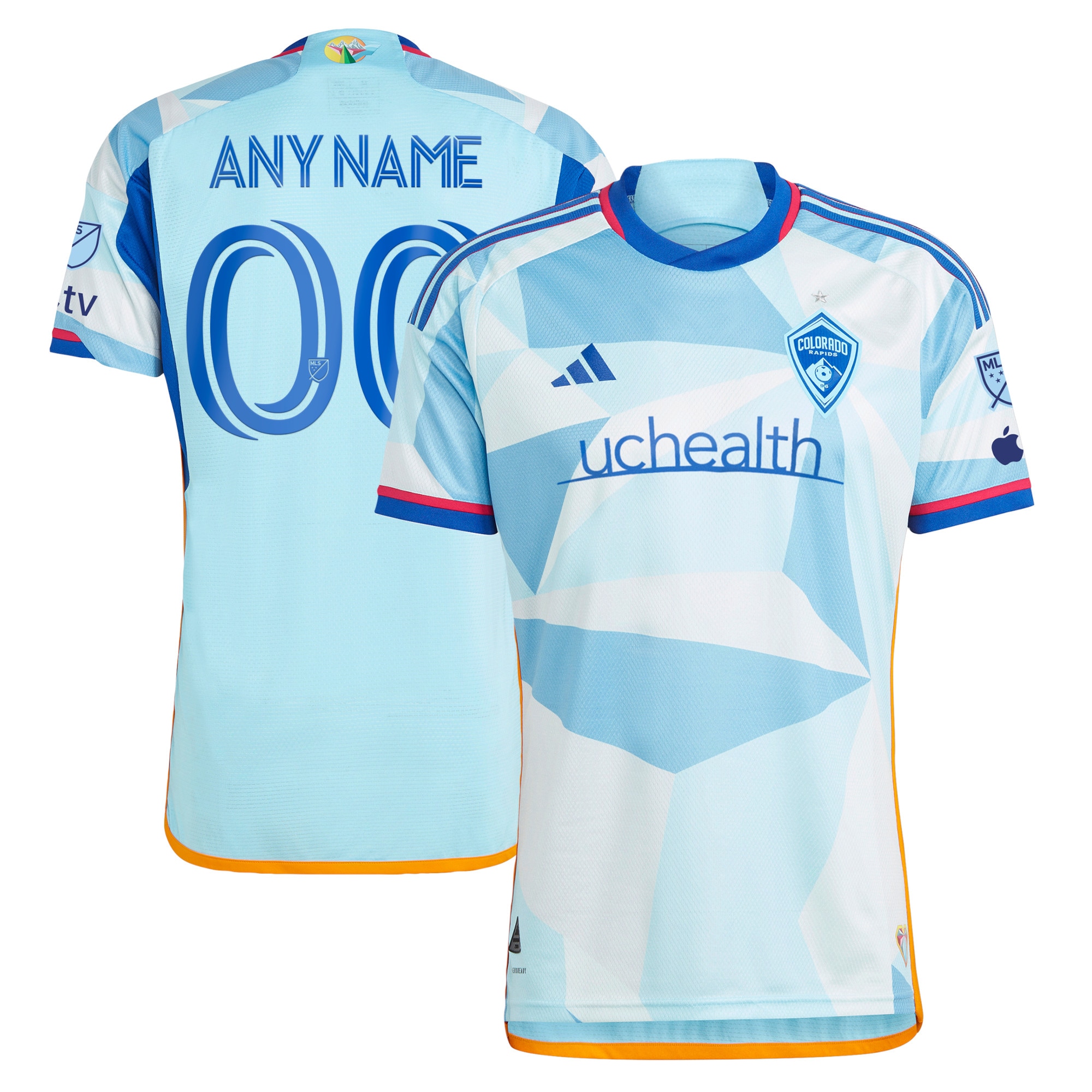 Colorado Rapids 2023 New Day Kit Custom Jersey - Light Blue