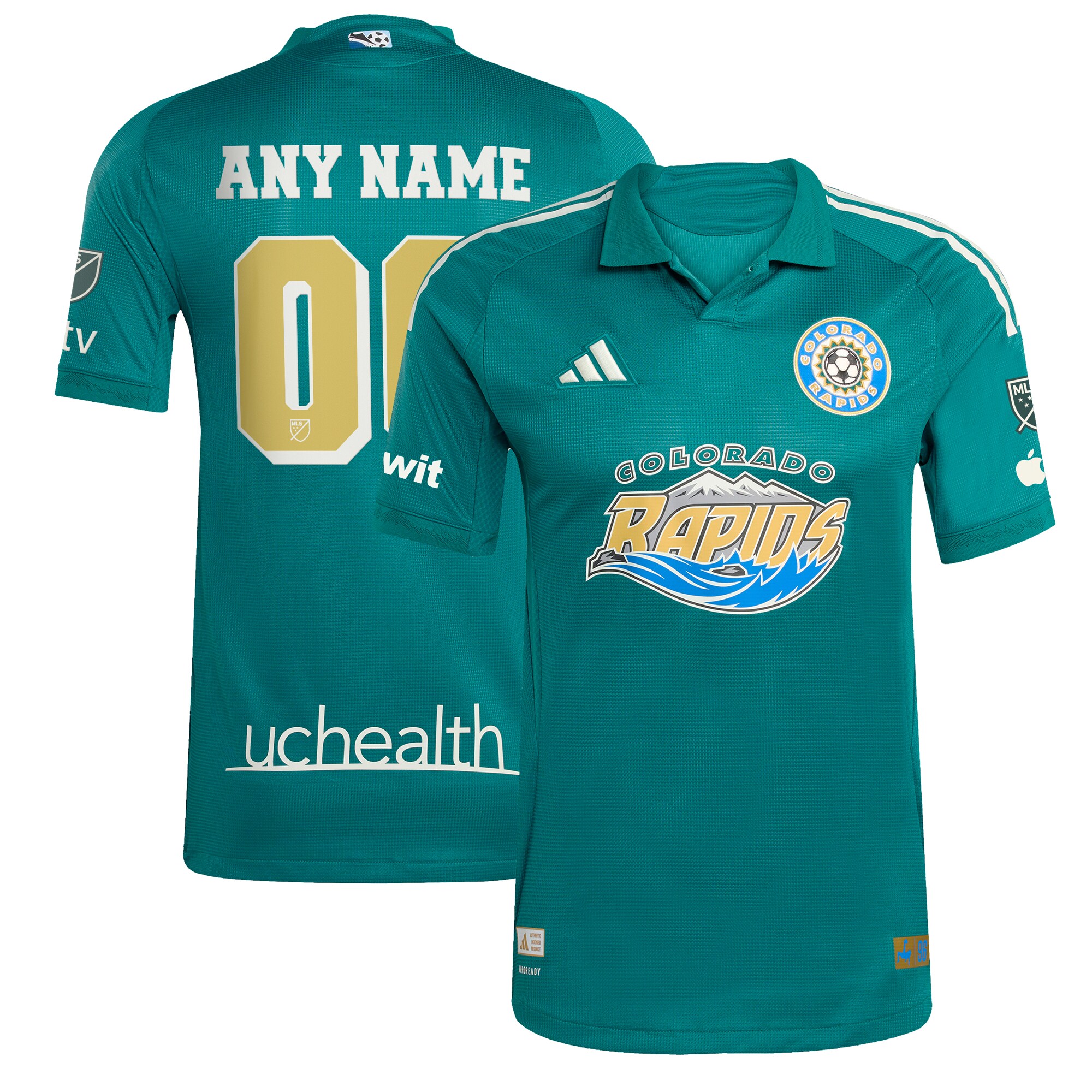 Colorado Rapids 2025 Third Custom Jersey - Green