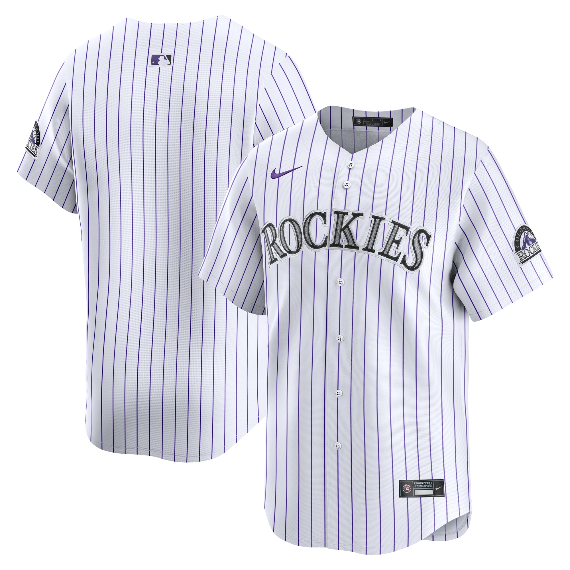 Colorado Rockies Home Limited Jersey - White
