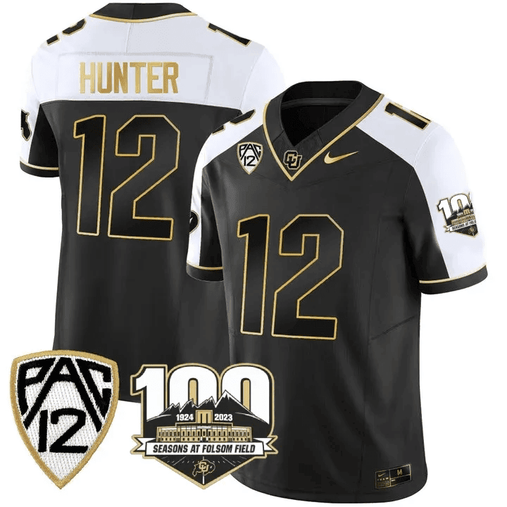 Alternative view of Colorado Sanders #2 Jersey - Nike Colorado Sanders #2 Black Jersey
