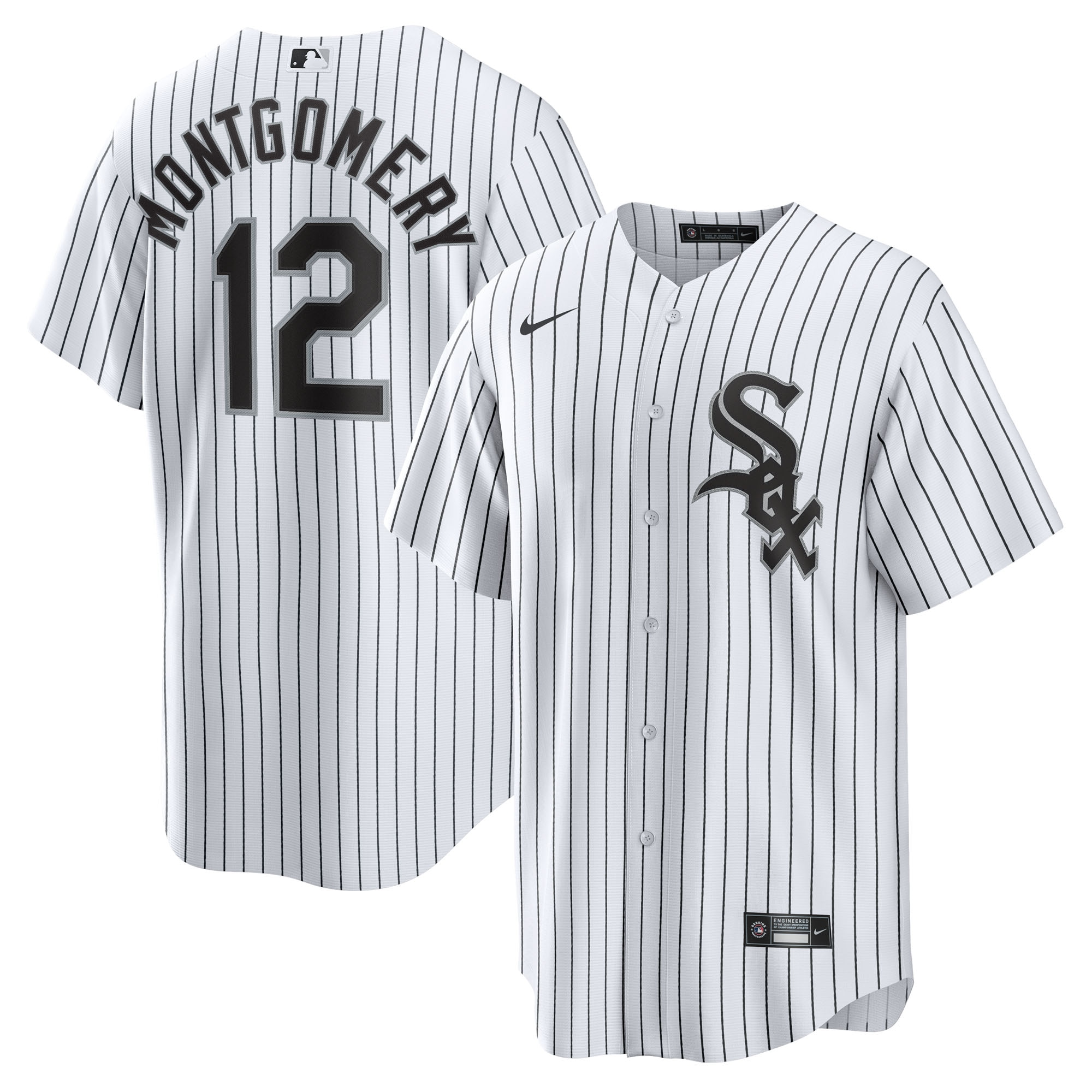 Colson Montgomery Chicago White Sox Youth Home Jersey - White