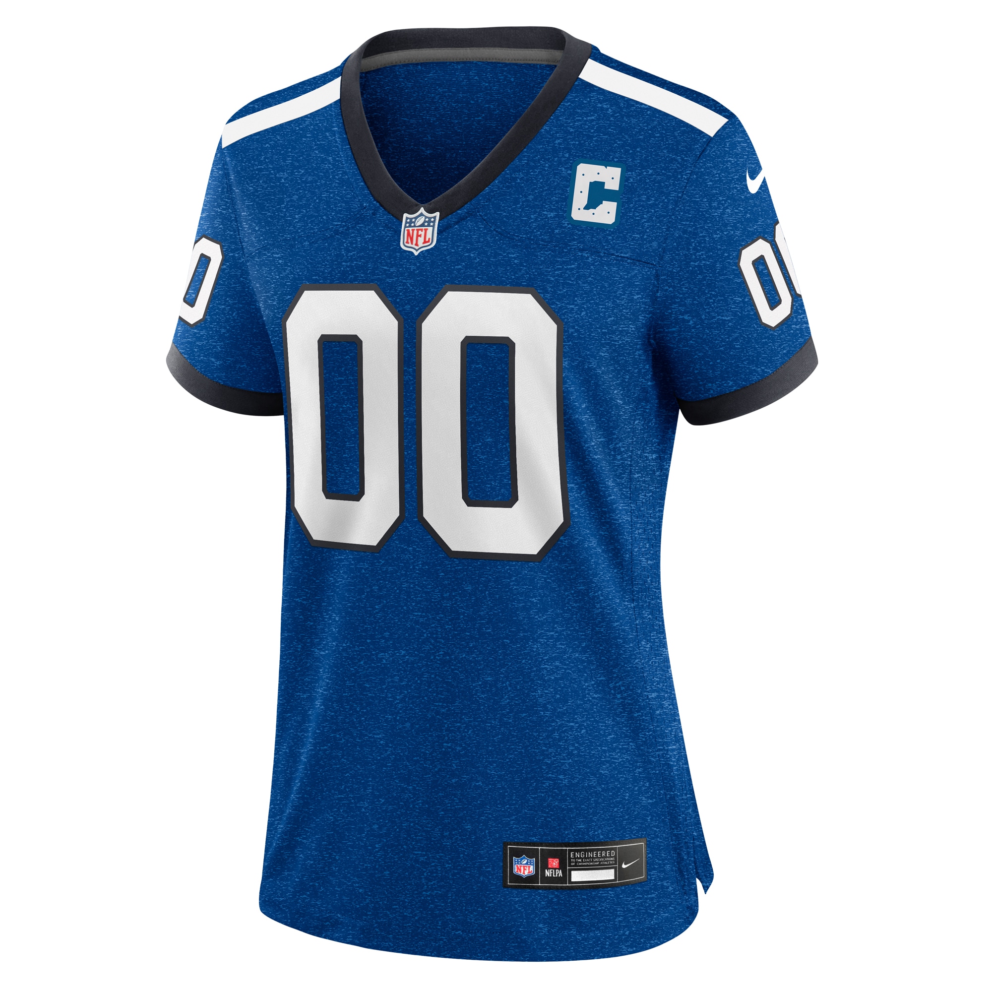 Alternative view of Colts Royal Blue Custom Jersey nike - Colts Royal Blue Custom Jersey