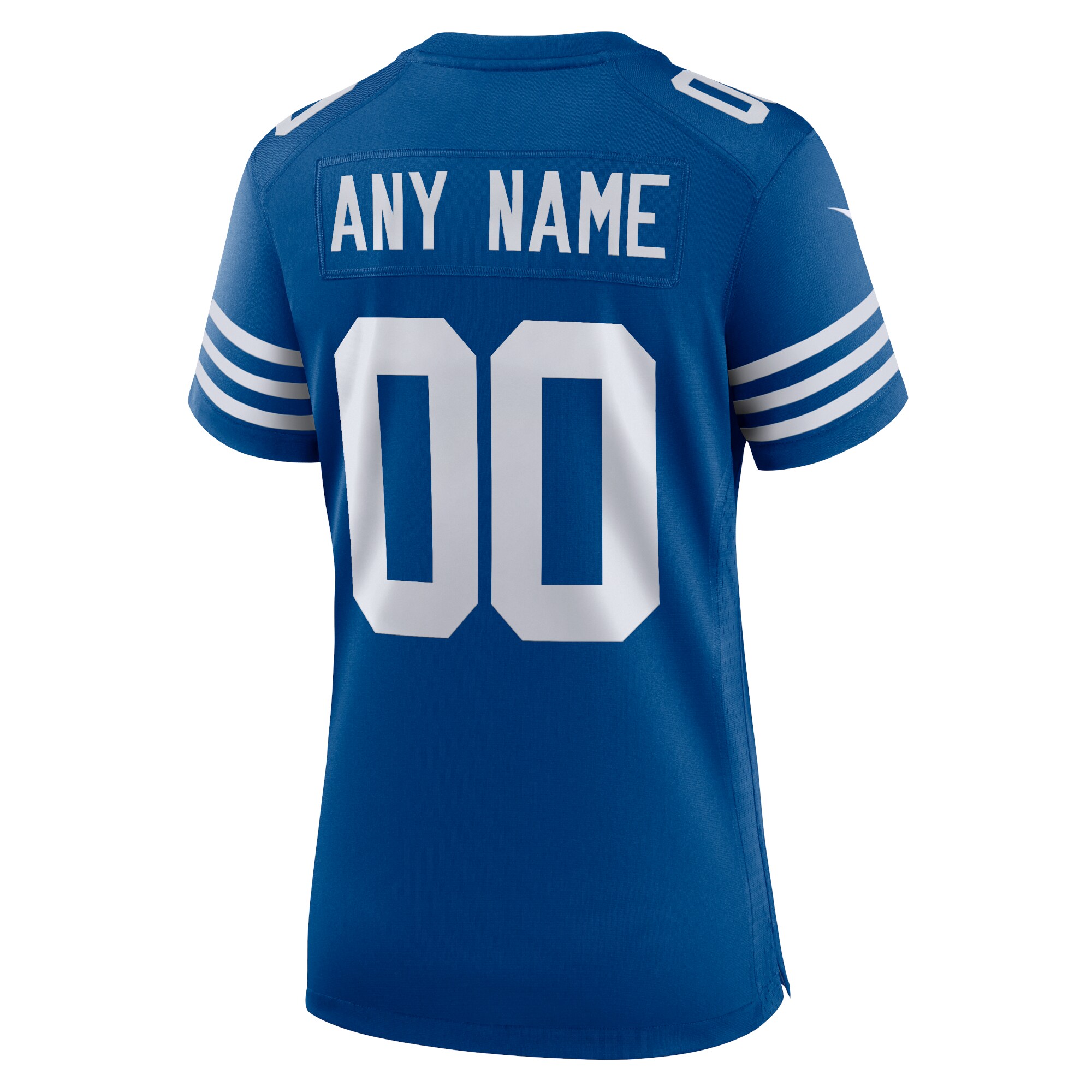 Alternative view of Colts Royal Blue Women’s Jersey - Nike Colts Royal Blue Women’s Custom