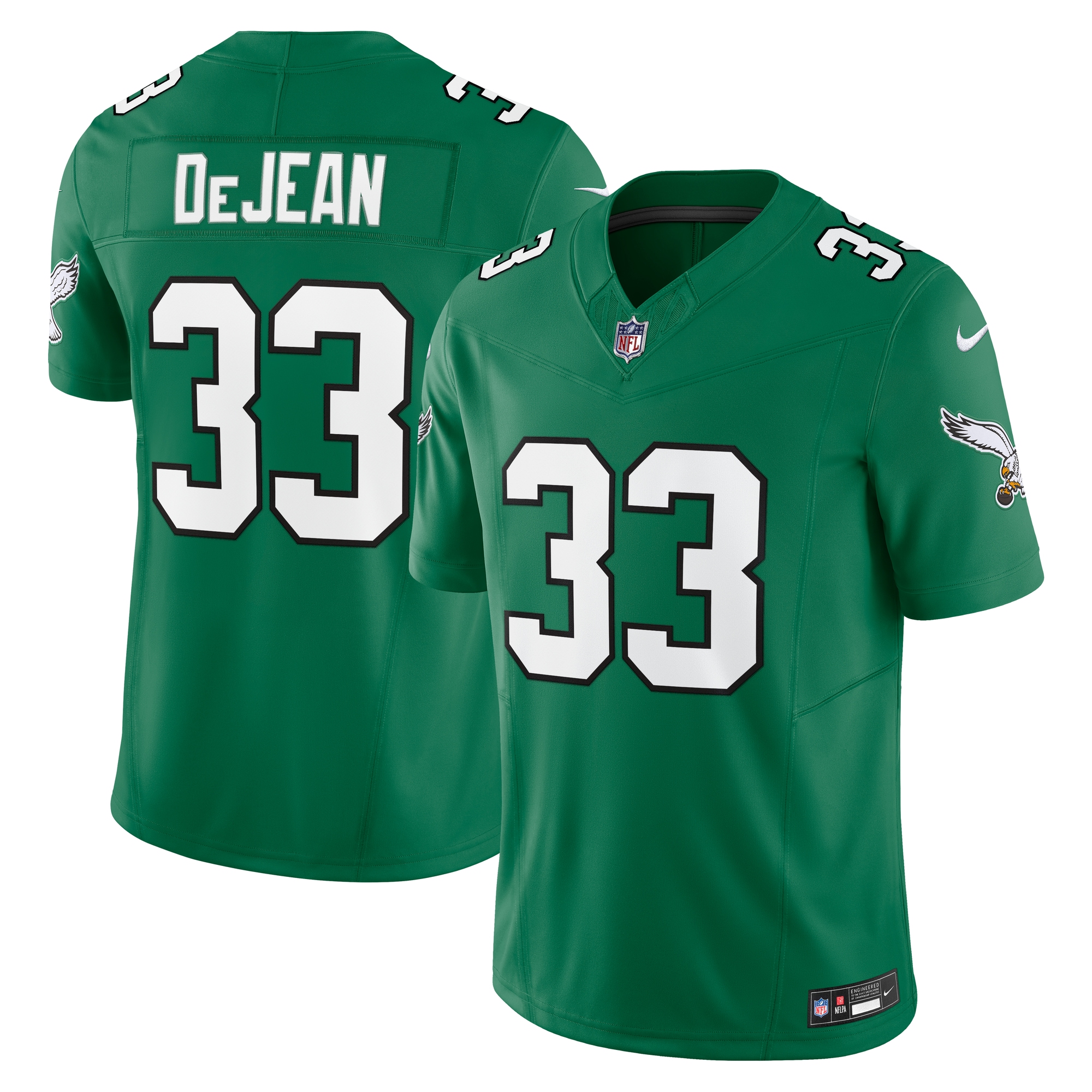 Cooper DeJean Philadelphia Eagles Alternate 2 Vapor F.U.S.E. Limited Jersey