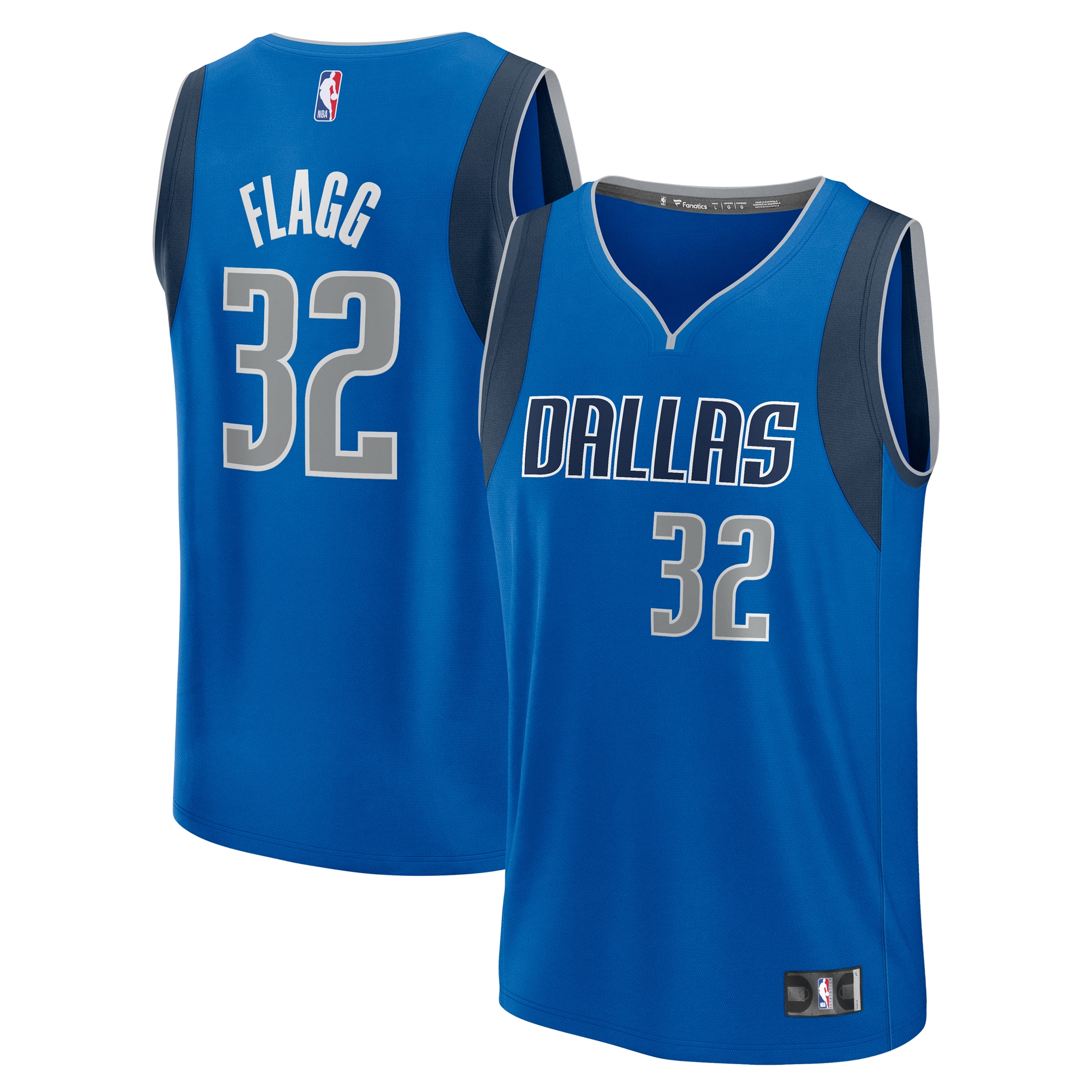 Cooper Flagg Dallas Mavericks Fanatics Youth 2025 Draft First Round Pick Fast Break Jersey - Icon Edition - Blue