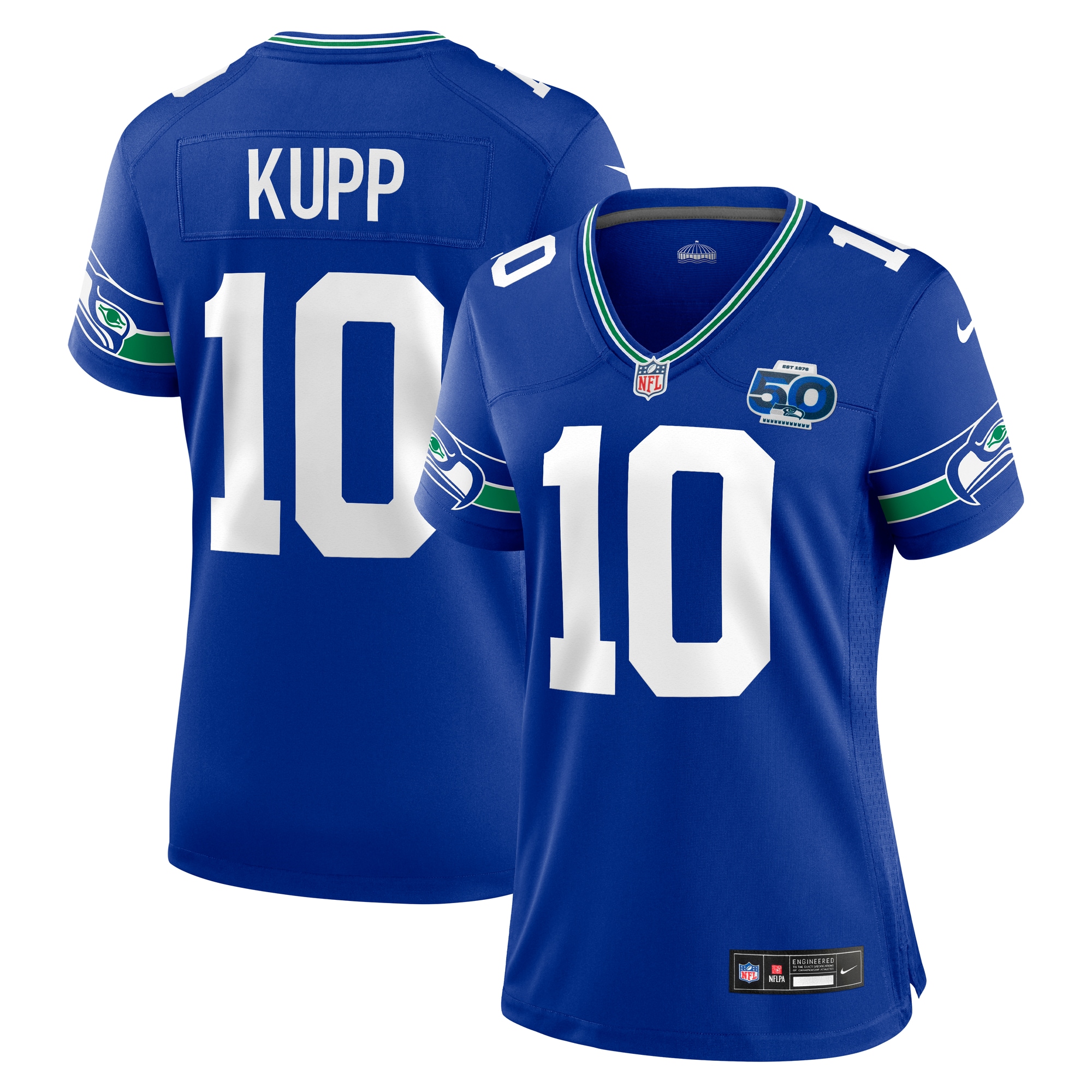 Cooper Kupp Seattle Seahawks Women's Alternate 50th Season Game Jersey