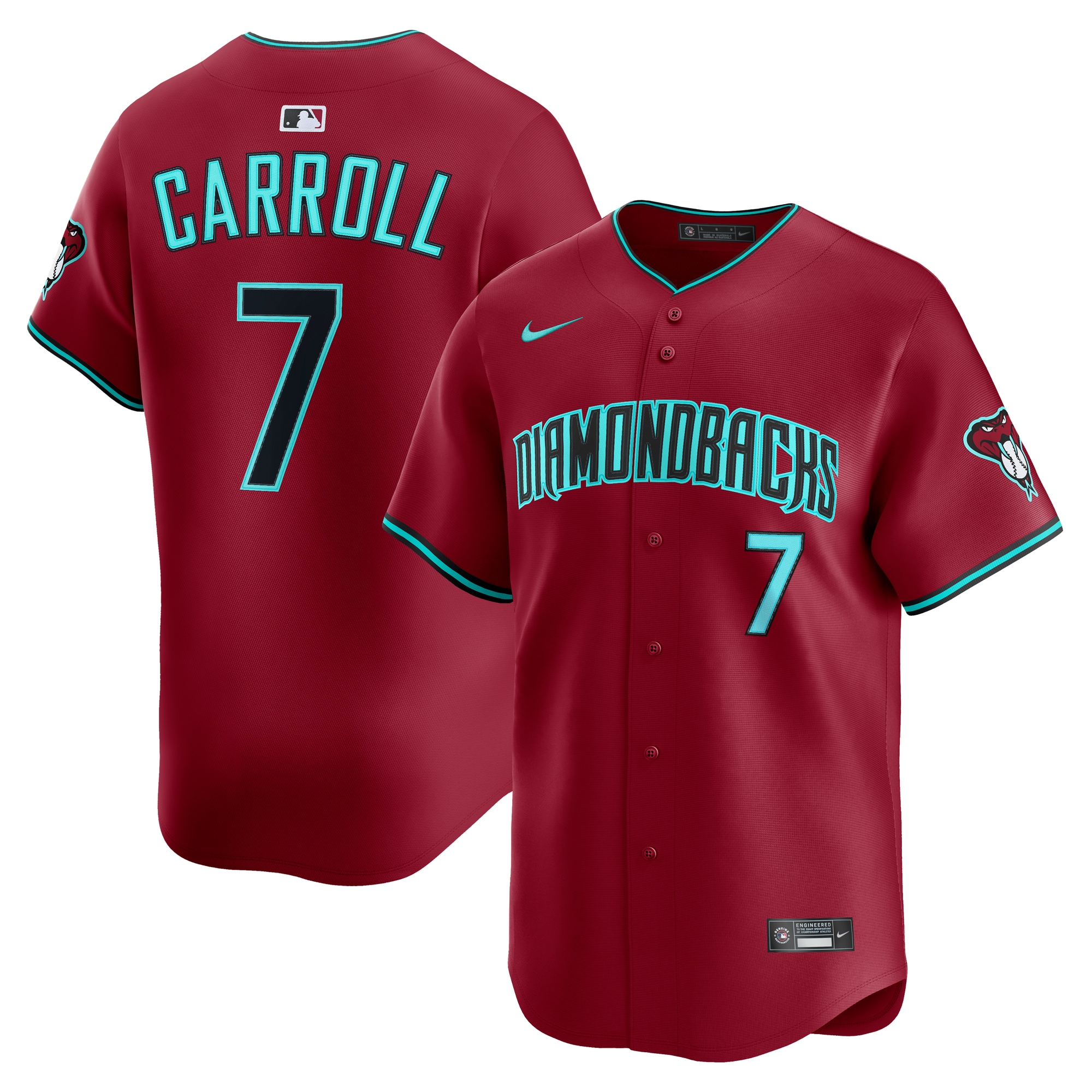 Corbin Carroll Arizona Diamondbacks Alternate Limited Jersey - Red