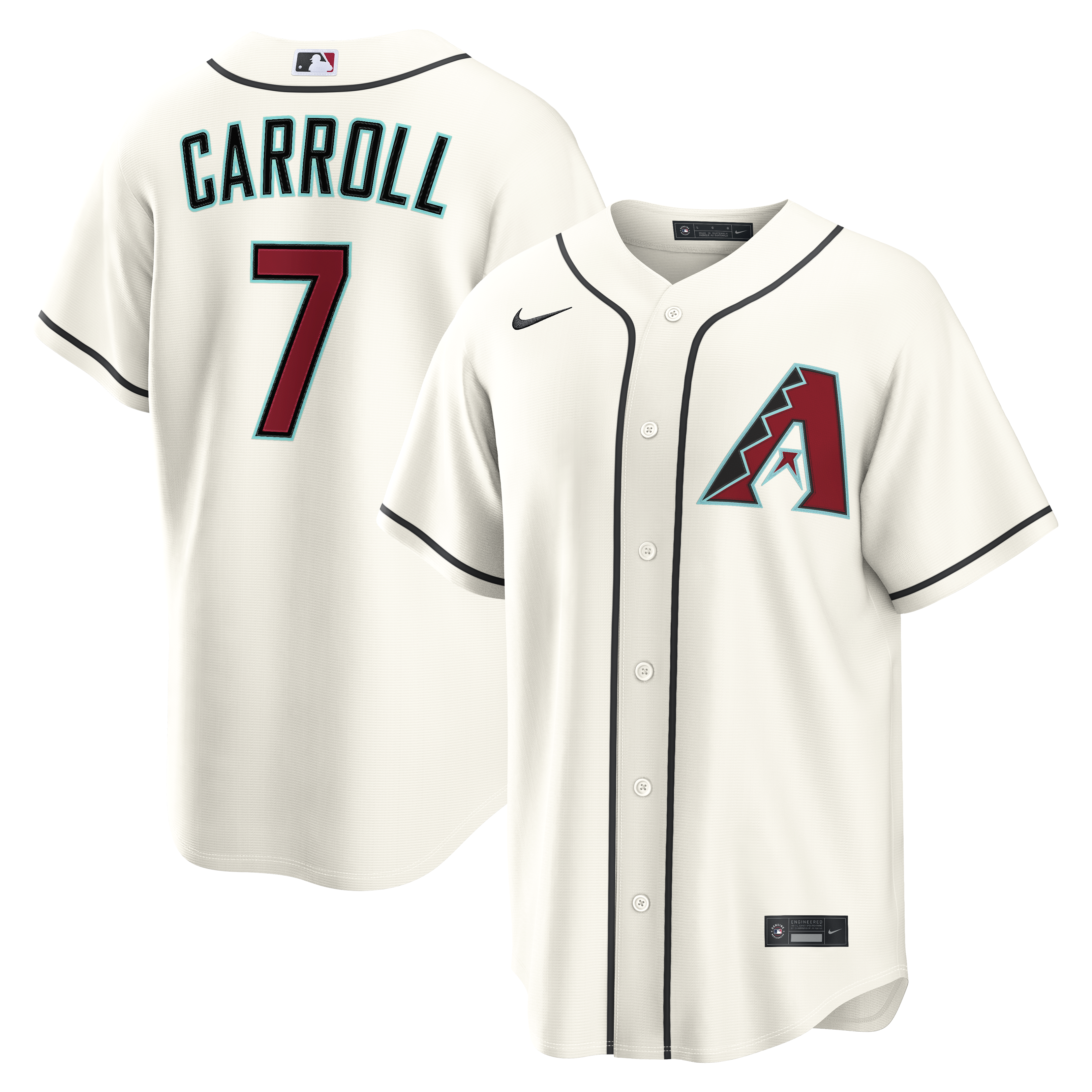 Corbin Carroll Arizona Diamondbacks Home Jersey - Cream