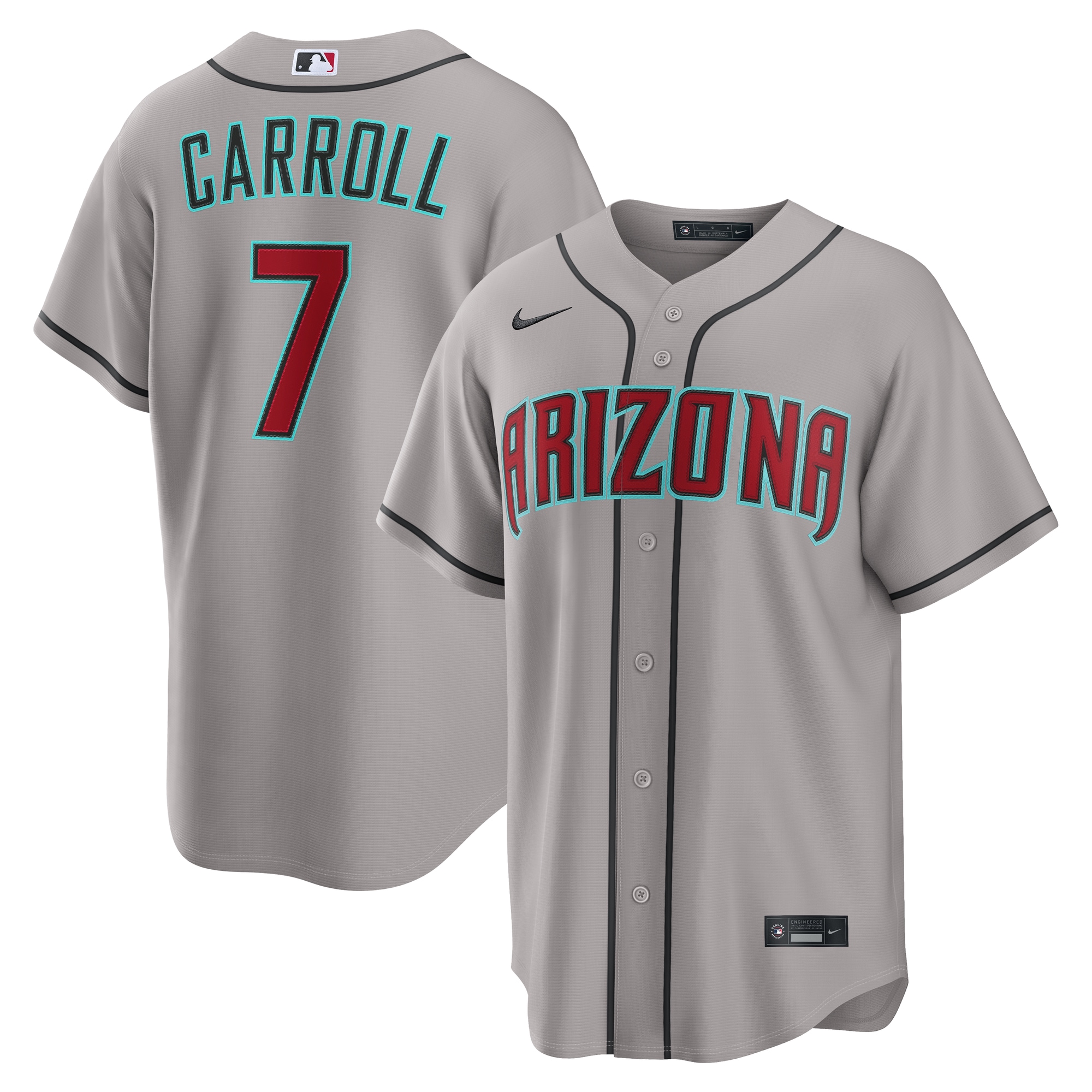 Corbin Carroll Arizona Diamondbacks Road Jersey