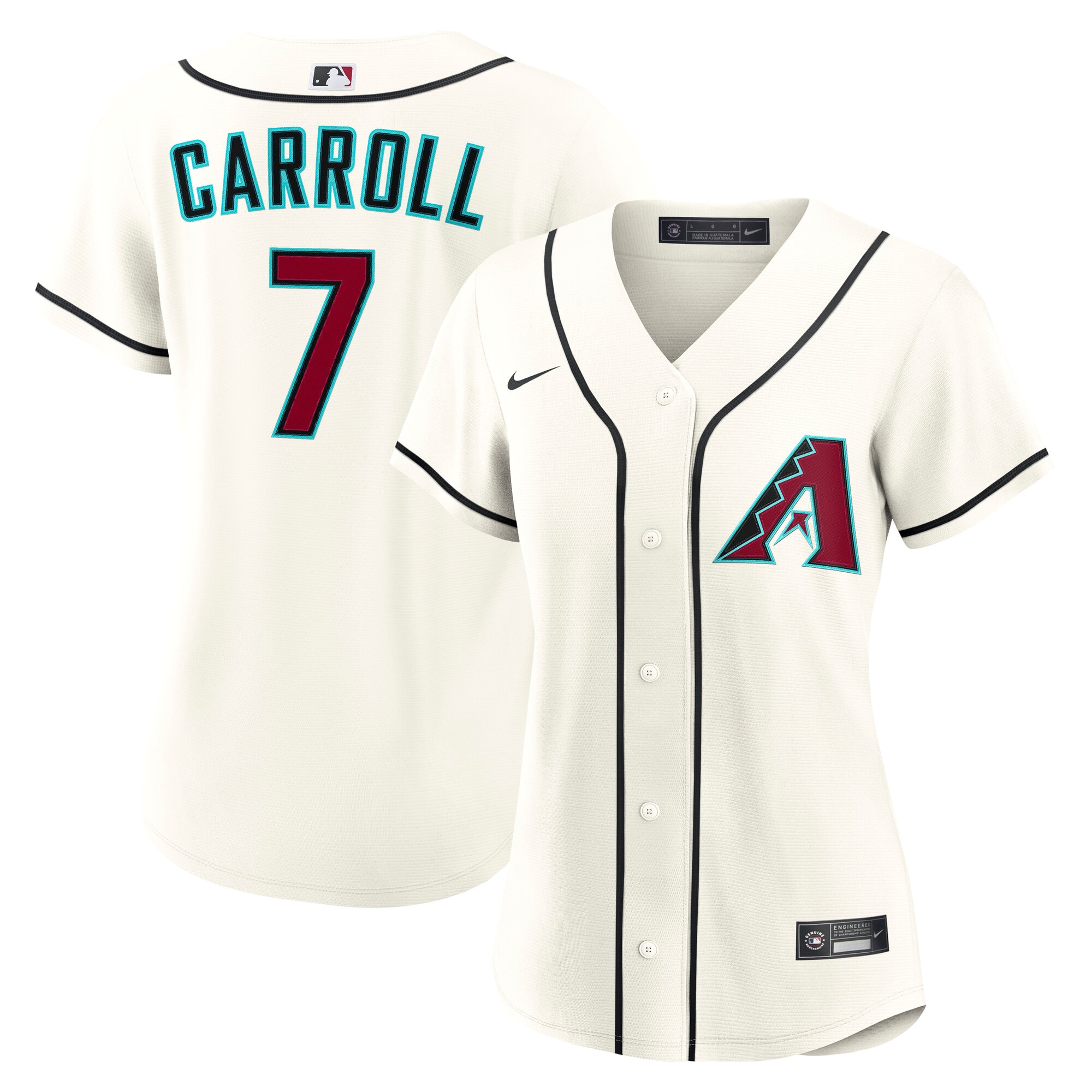 Corbin Carroll Arizona Diamondbacks Women's Home Jersey - Cream