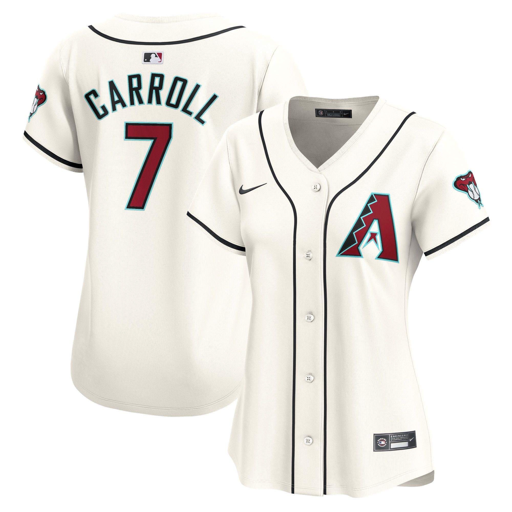 Corbin Carroll Arizona Diamondbacks Women's Home Limited Player Jersey – White