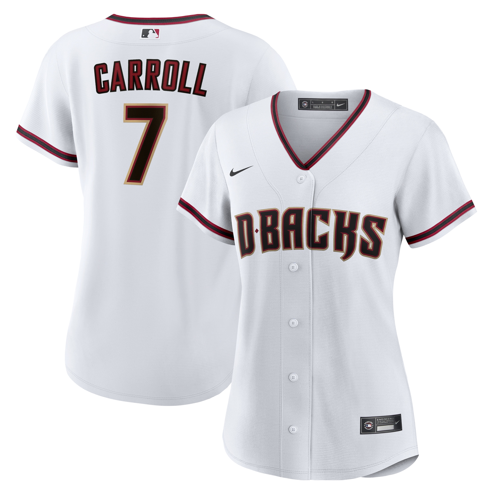 Corbin Carroll Arizona Diamondbacks Women's Home Player Jersey - White