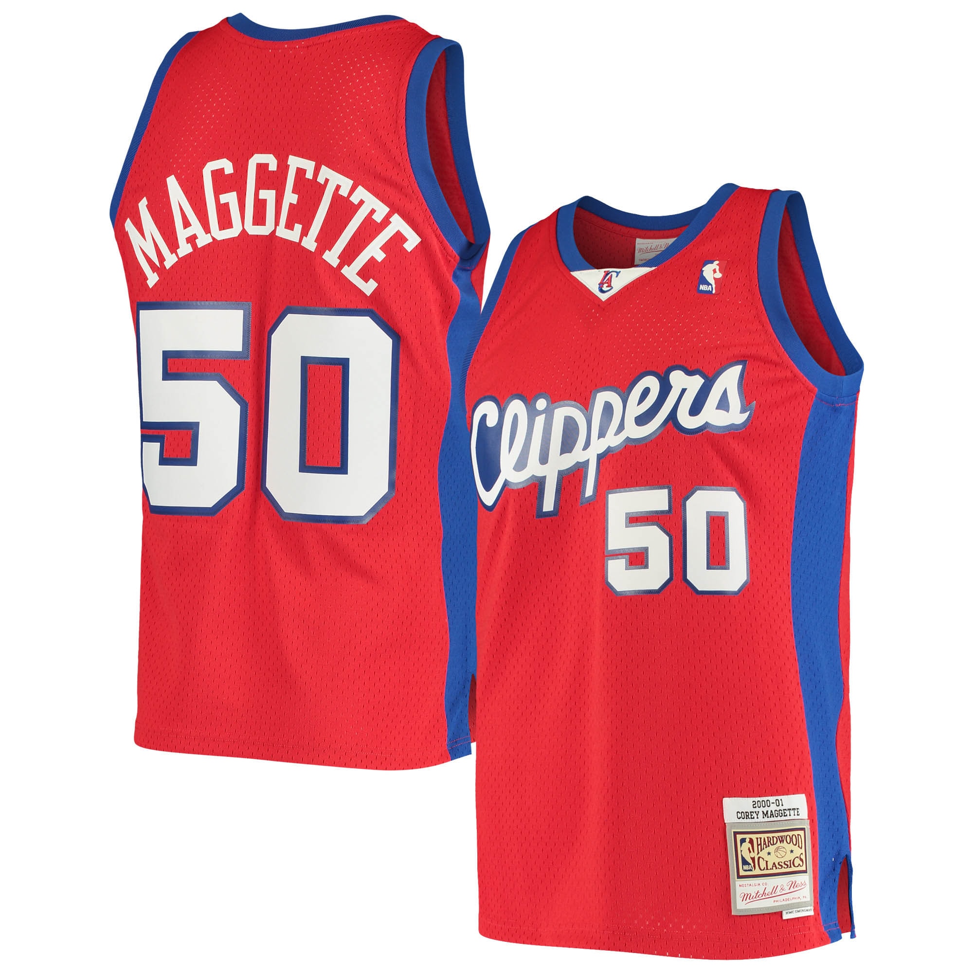 Corey Maggette LA Clippers 2000/01 Hardwood Classics Swingman Jersey