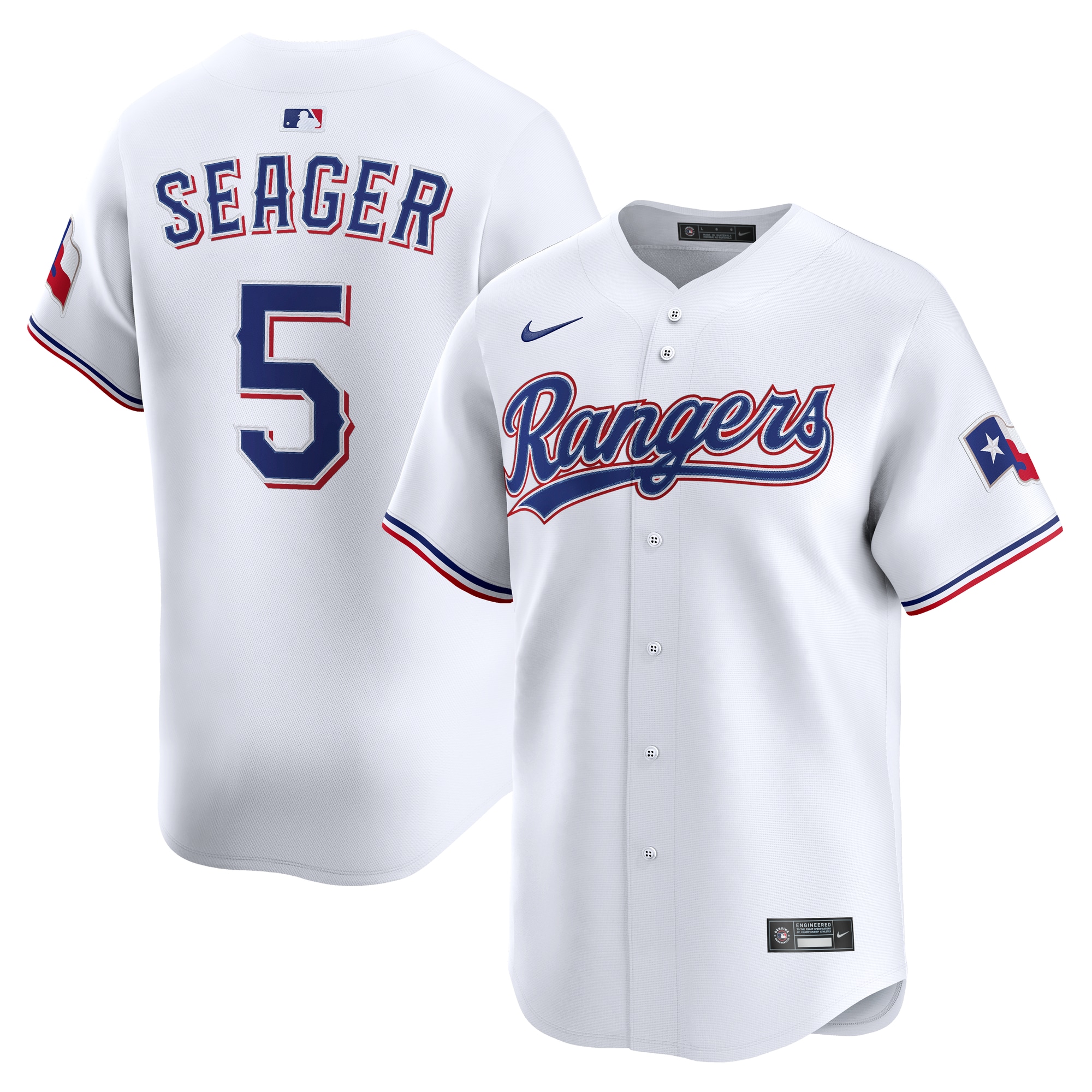 Corey Seager Texas Rangers Home Limited Player Jersey - White